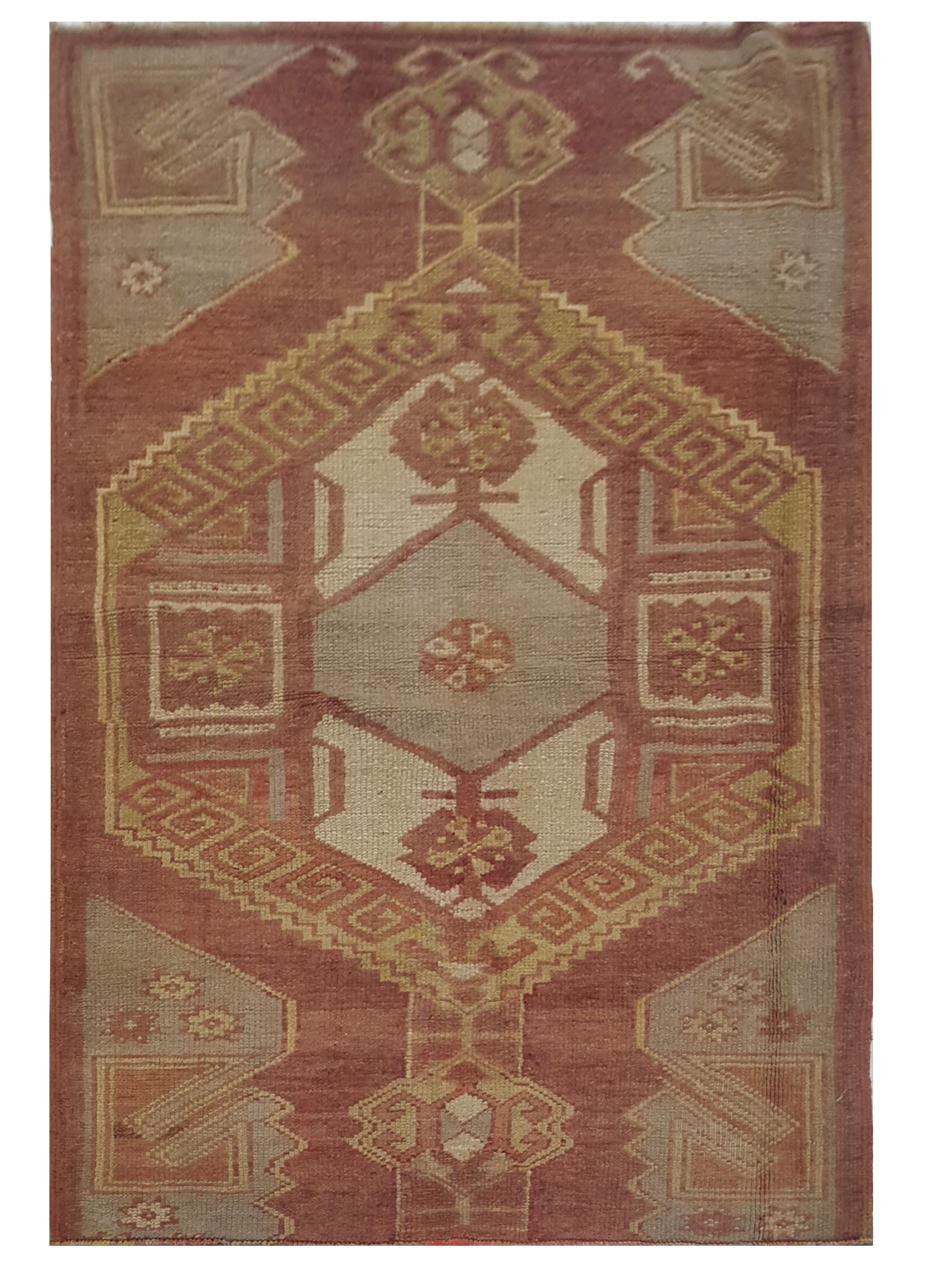 Anatolia Hand Knotted Red 3x5