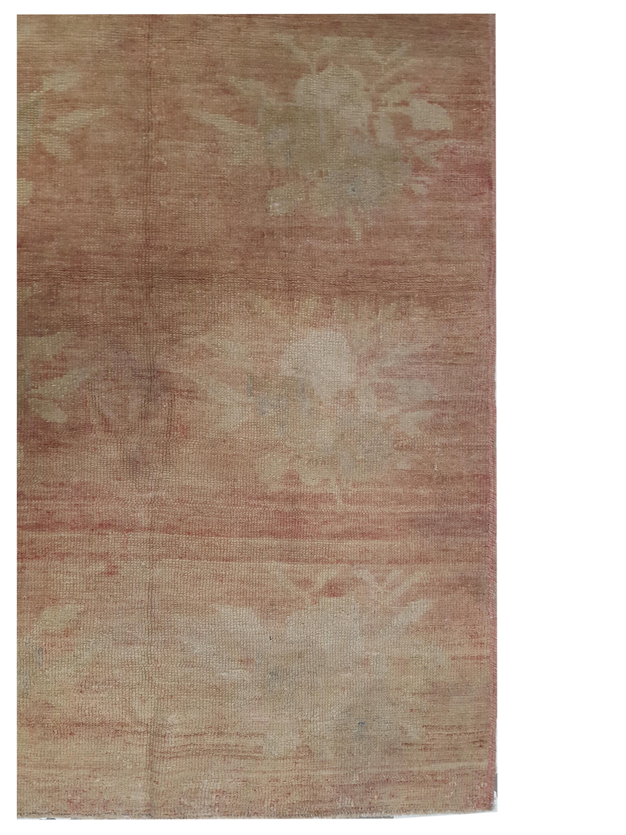Anatolia Hand Knotted Orange 4x6 - Image 2 of 3