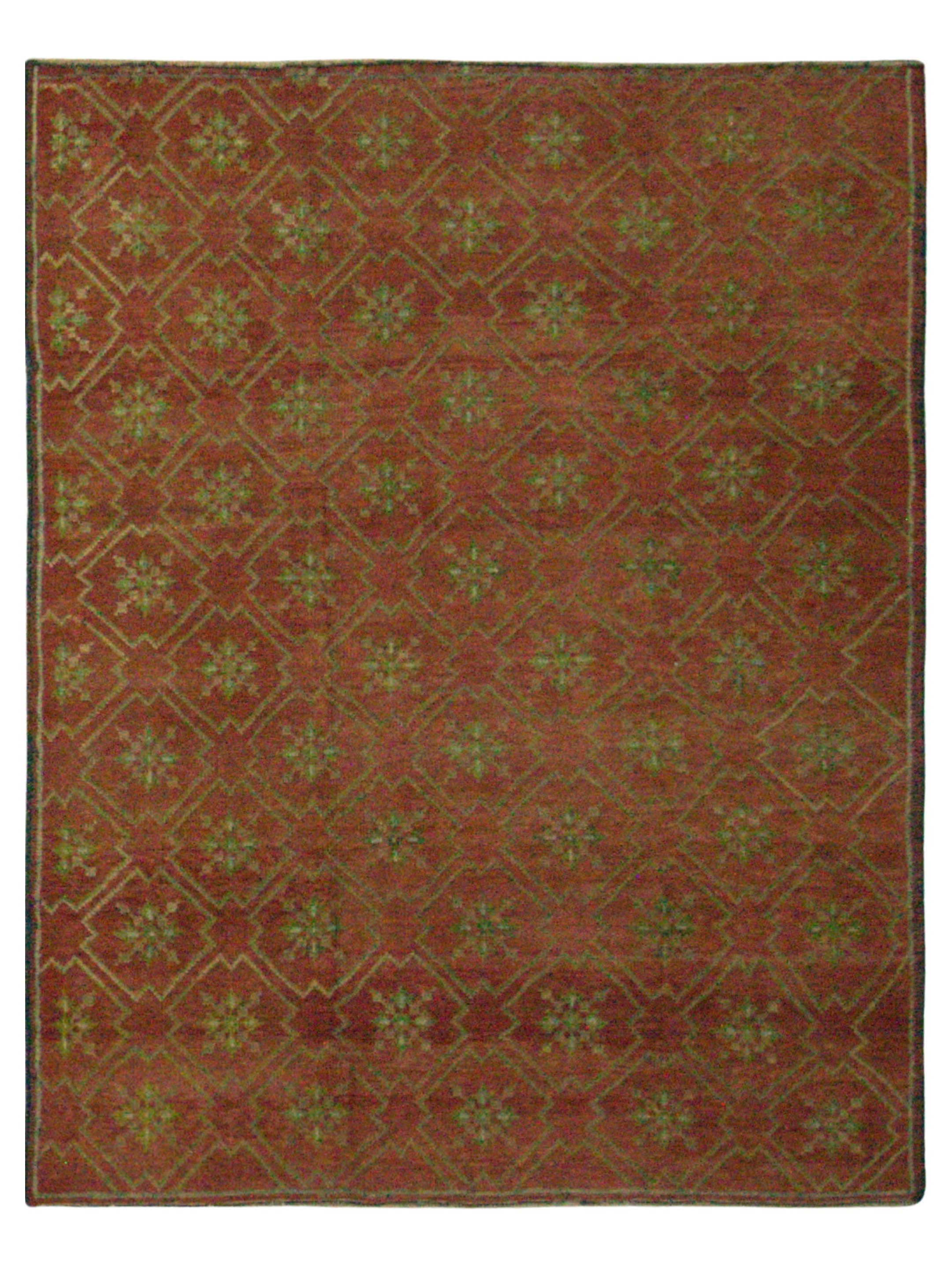Anatolia Hand Knotted Red 4x5