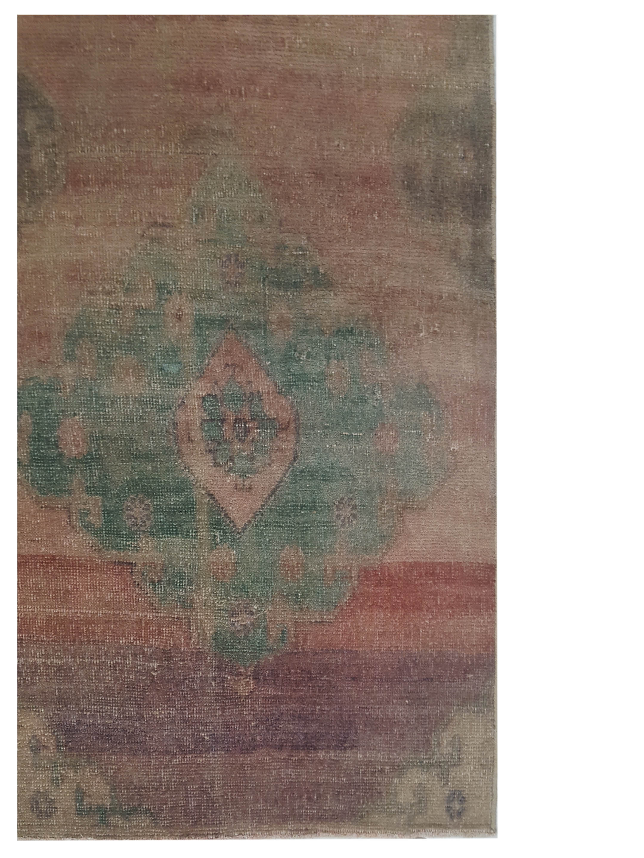 Anatolia Hand Knotted Rust 3x11 - Image 2 of 3