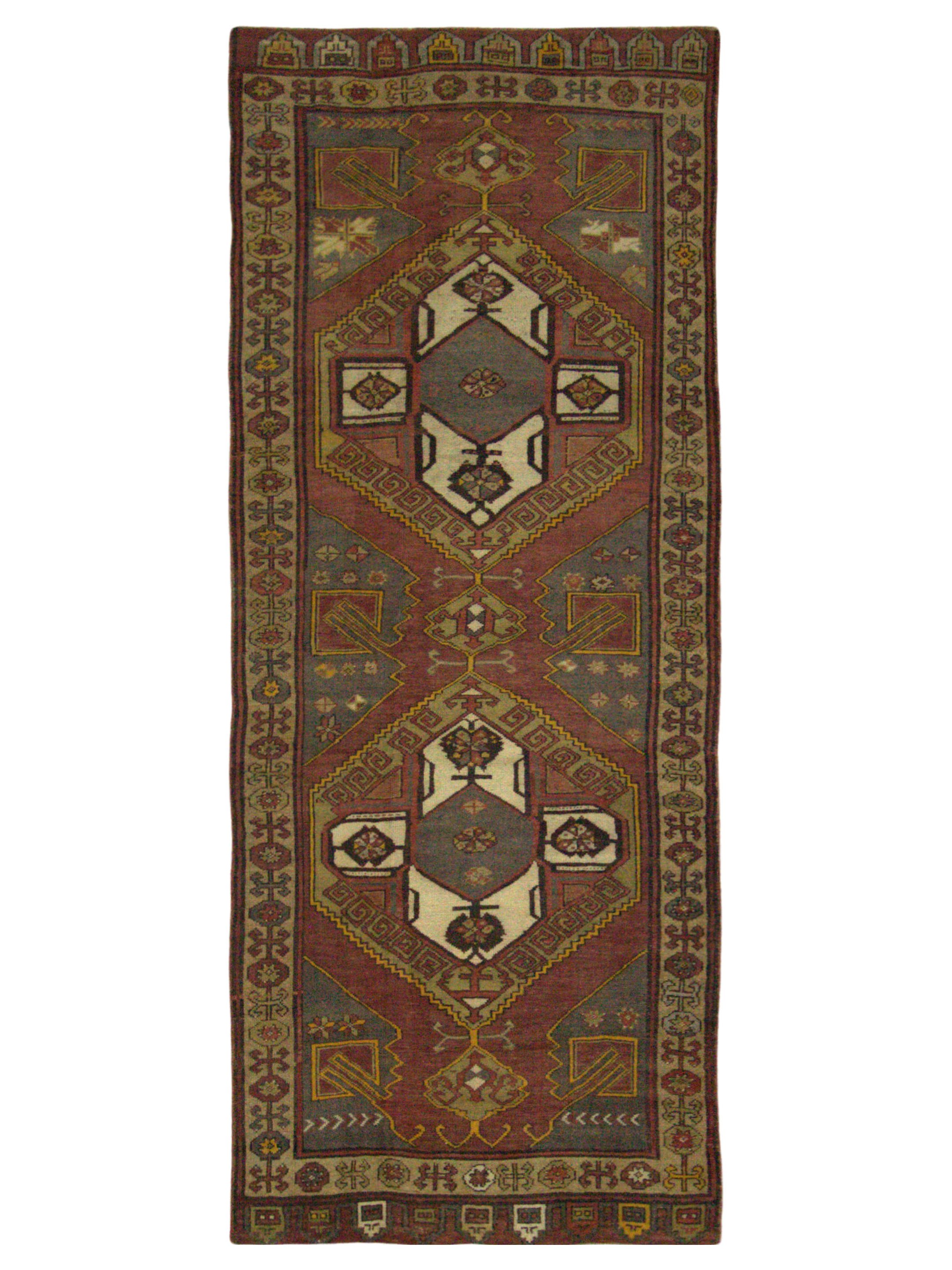 Anatolia Hand Knotted Rust 4x11