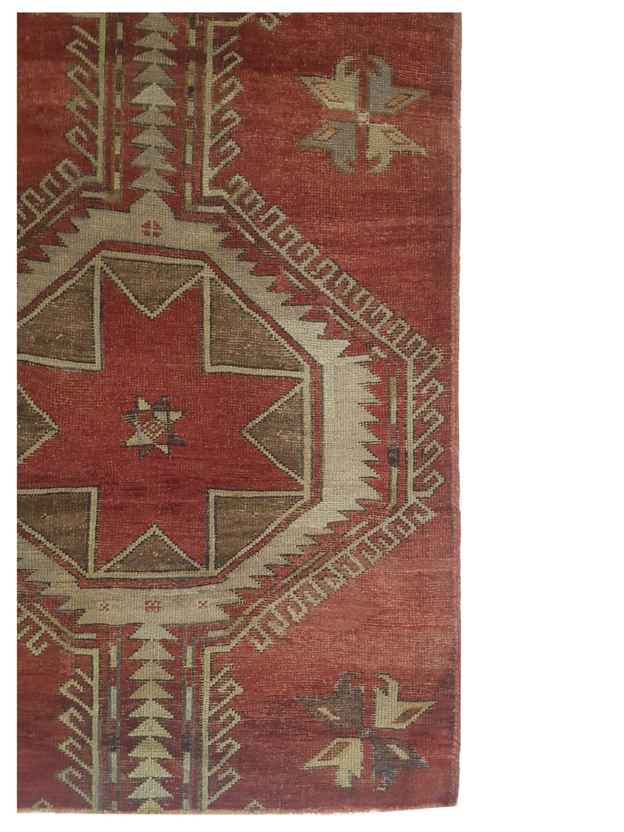 Anatolia Hand Knotted Red 3x7 - Image 2 of 3