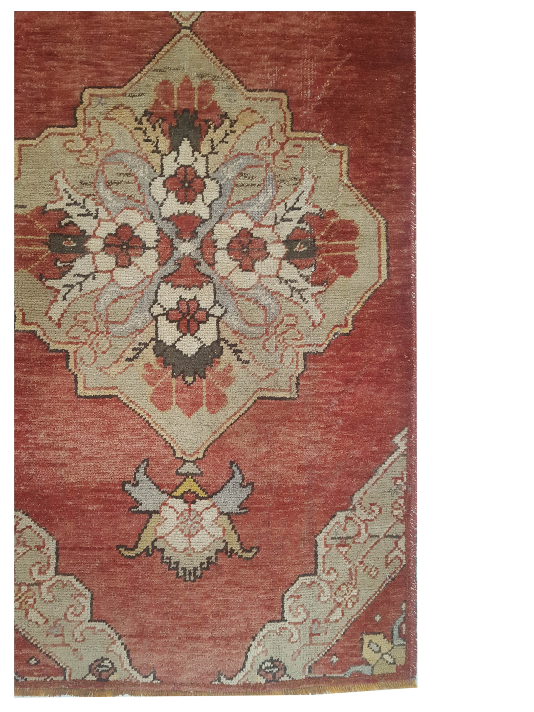Anatolia Hand Knotted Red 3x10 - Image 3 of 3