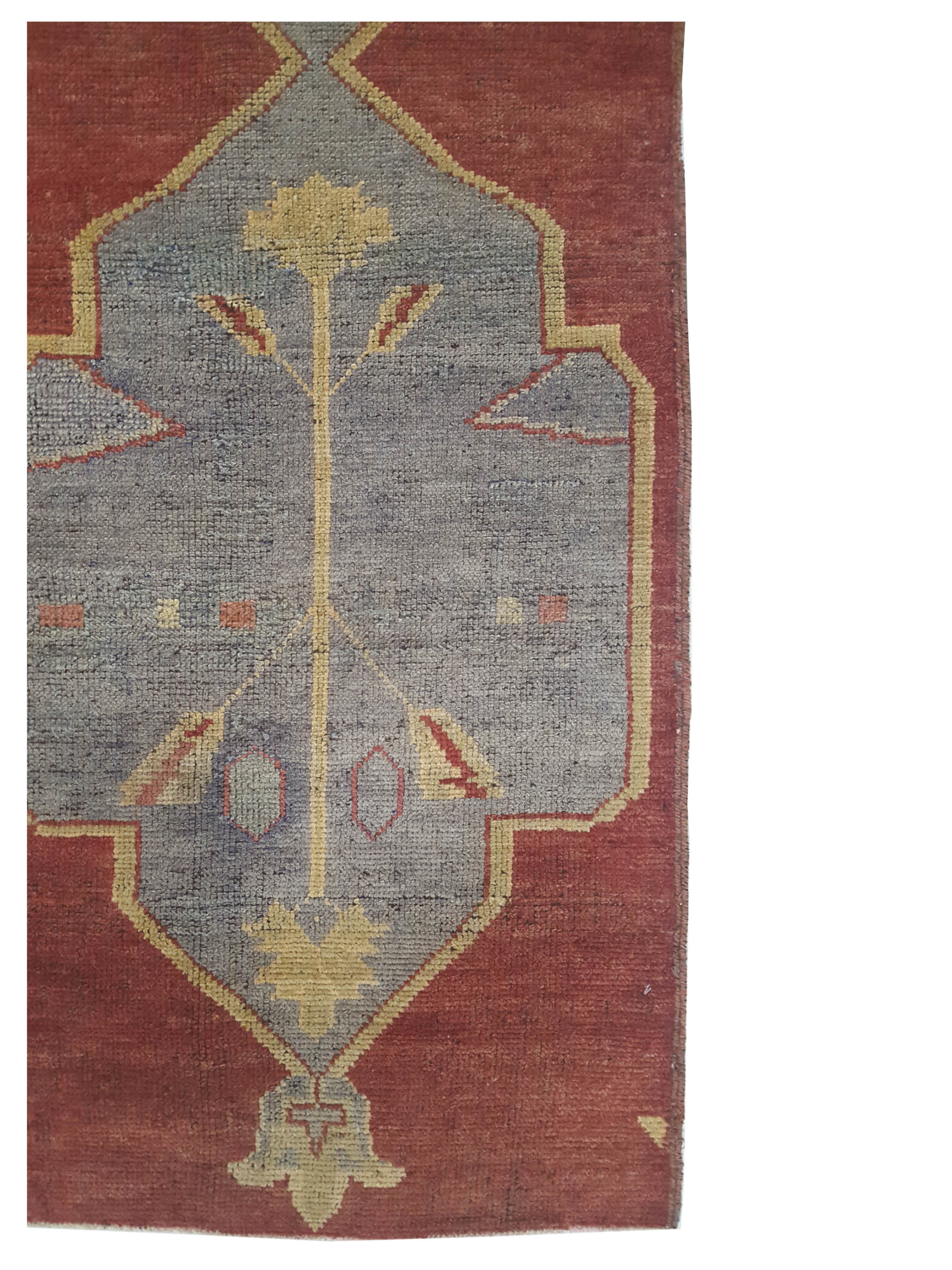 Anatolia Hand Knotted Red 3x9 - Image 3 of 4