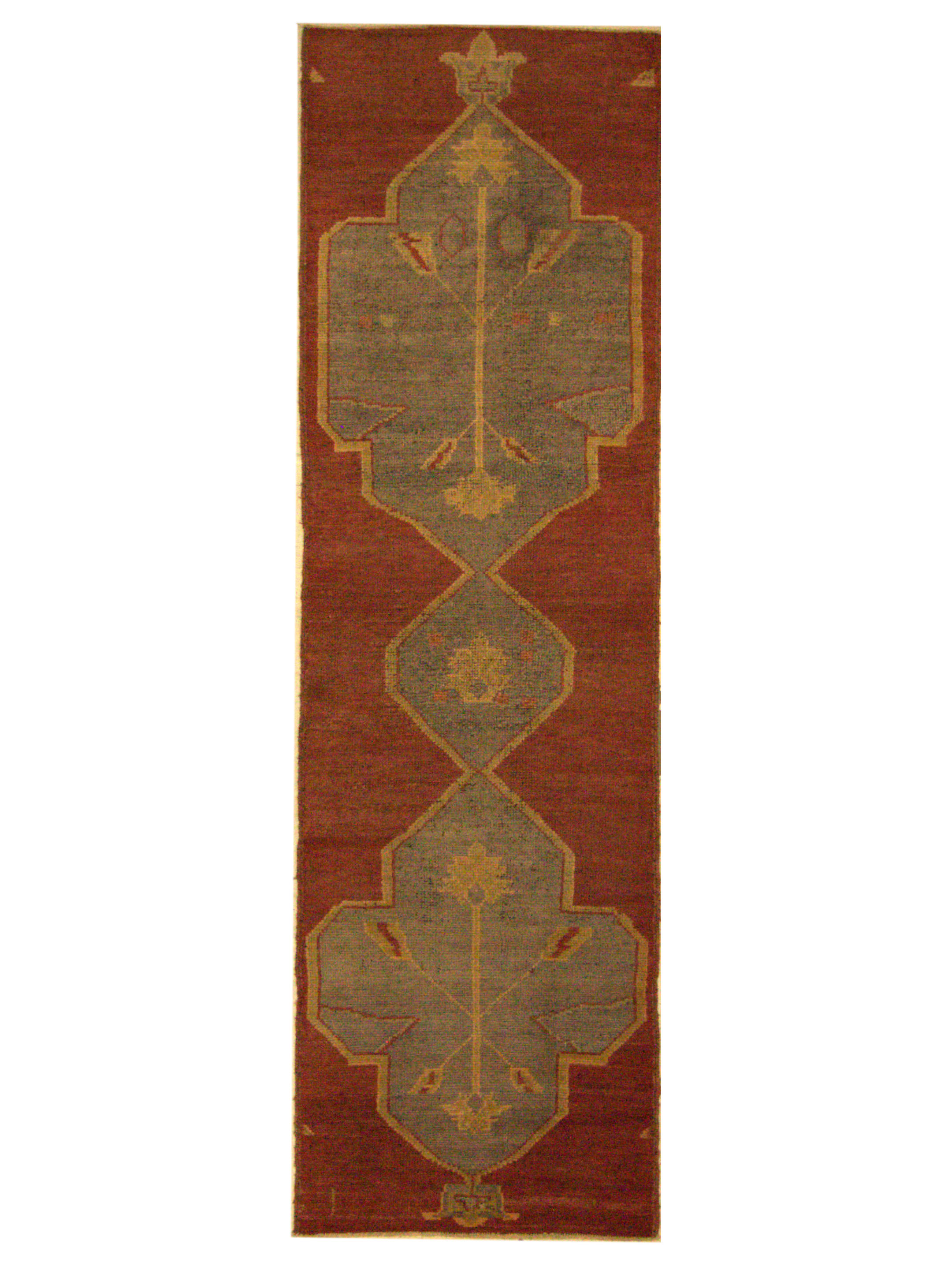 Anatolia Hand Knotted Red 3x9