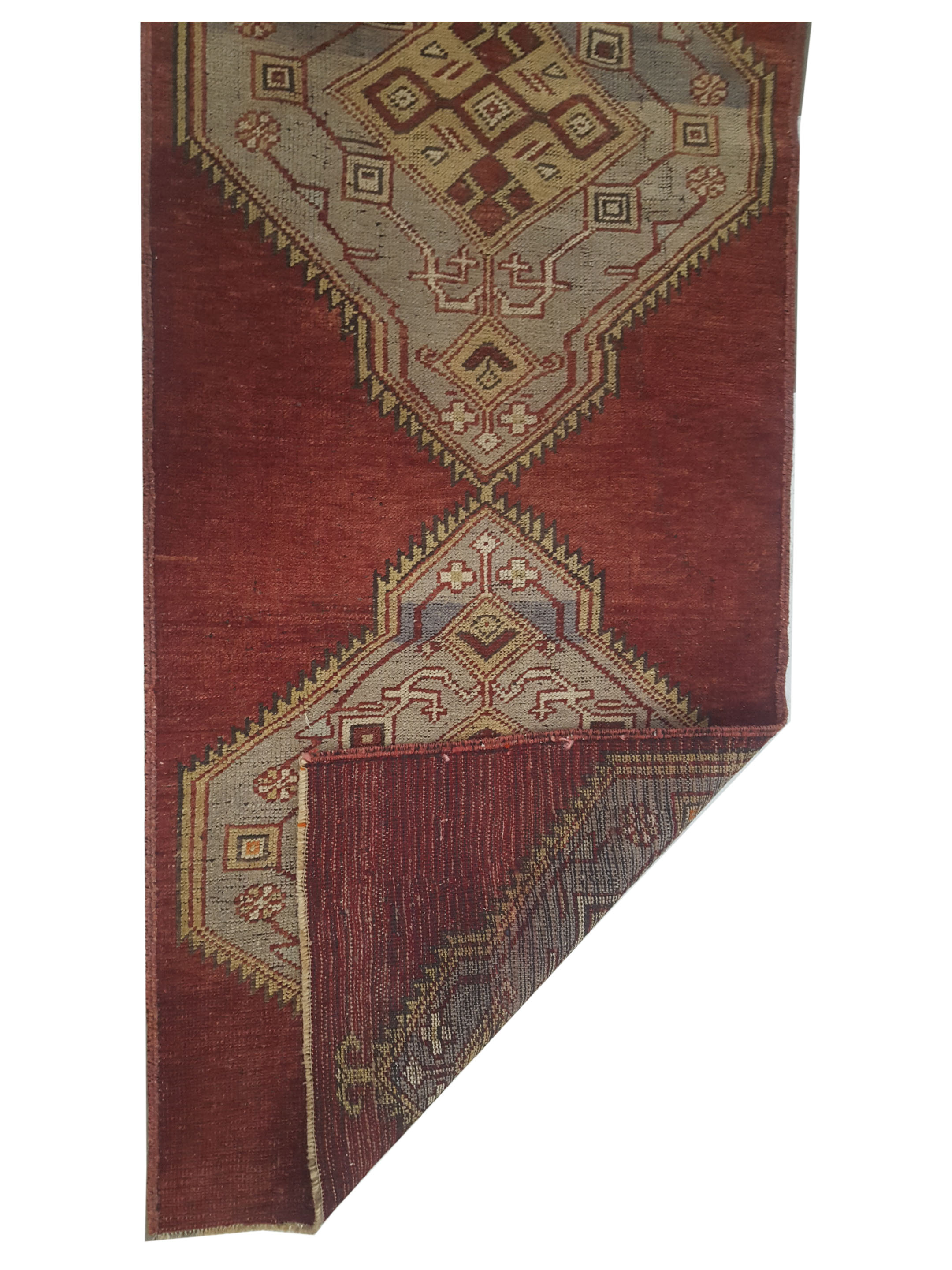 Anatolia Hand Knotted Red 3x9 - Image 4 of 4