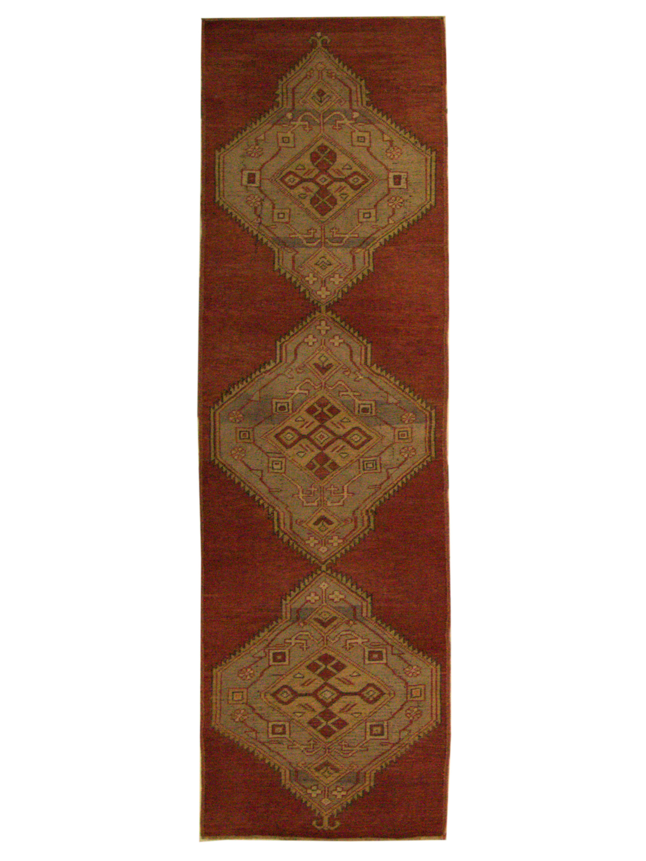 Anatolia Hand Knotted Red 3x9