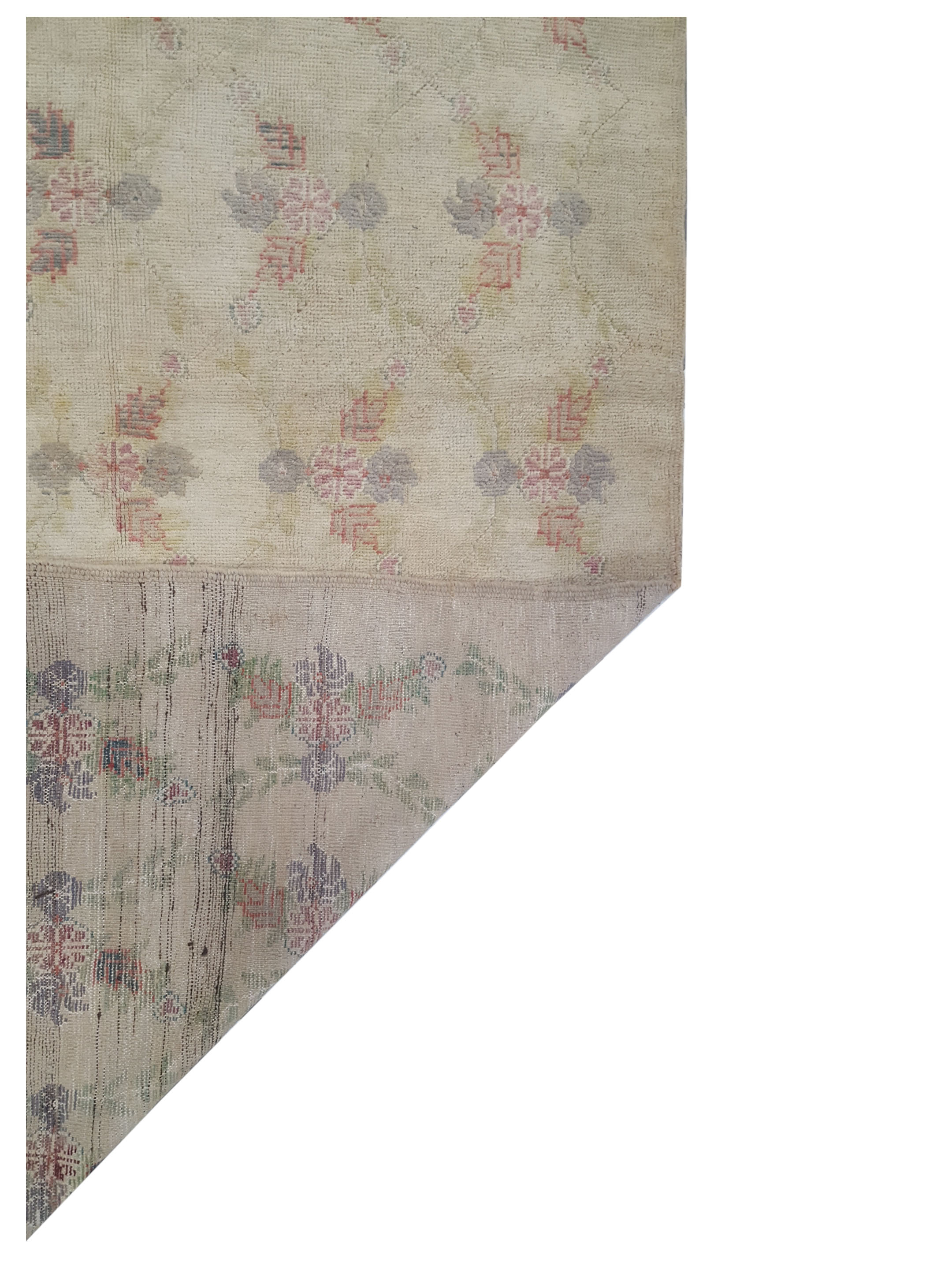 Anatolia Hand Knotted Cream 5x7 - Image 3 of 3