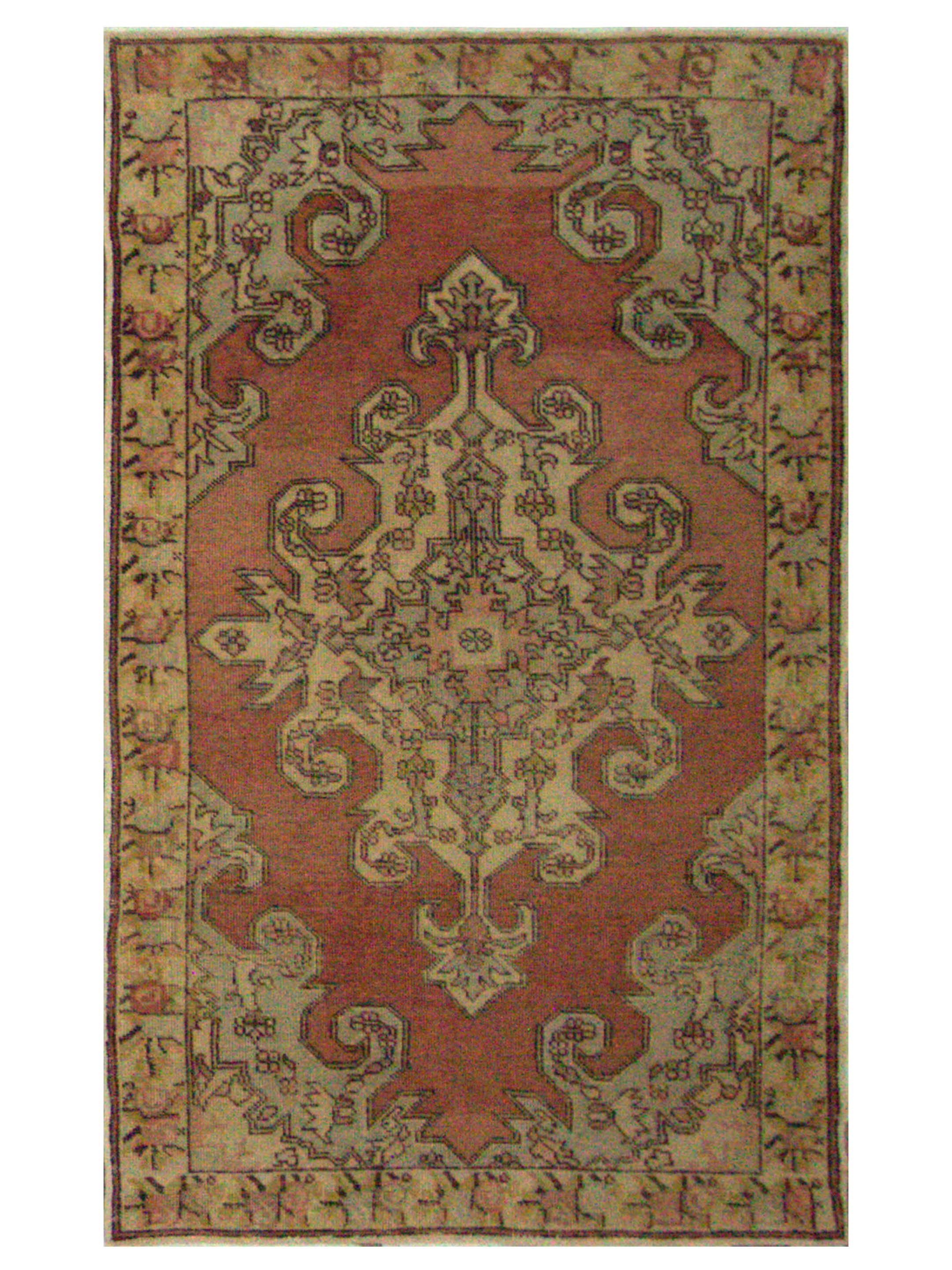 Anatolia Hand Knotted Coral 4x6