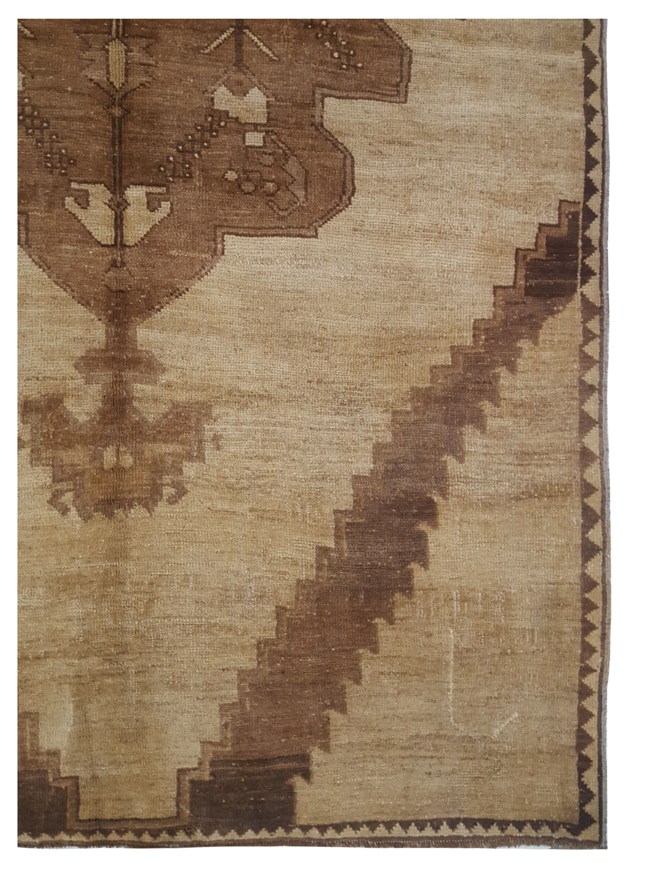 Kars Hand Knotted Beige 5x8 - Image 2 of 3