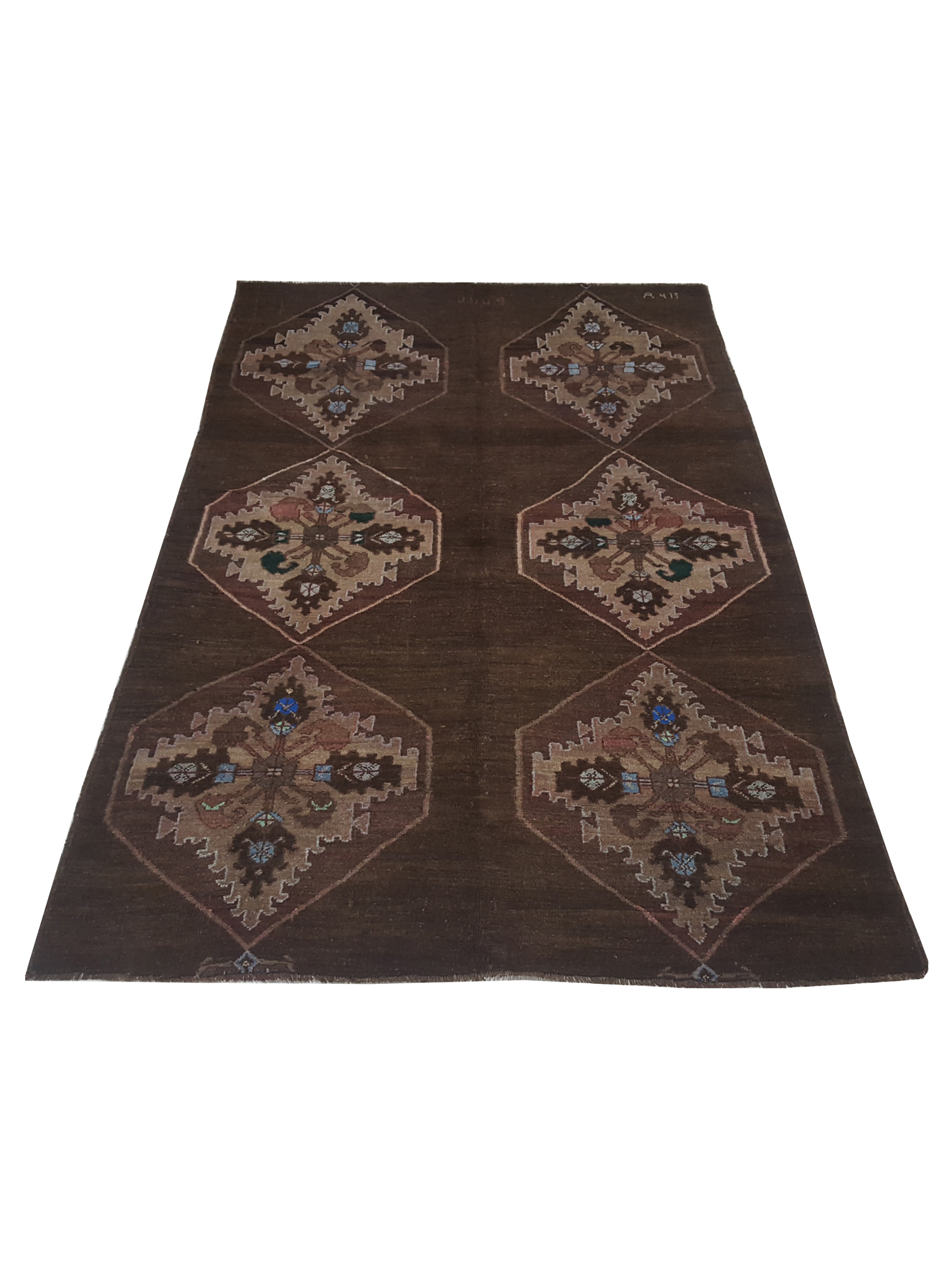 Kars Hand Knotted Mocha 5x7 - Image 2 of 4