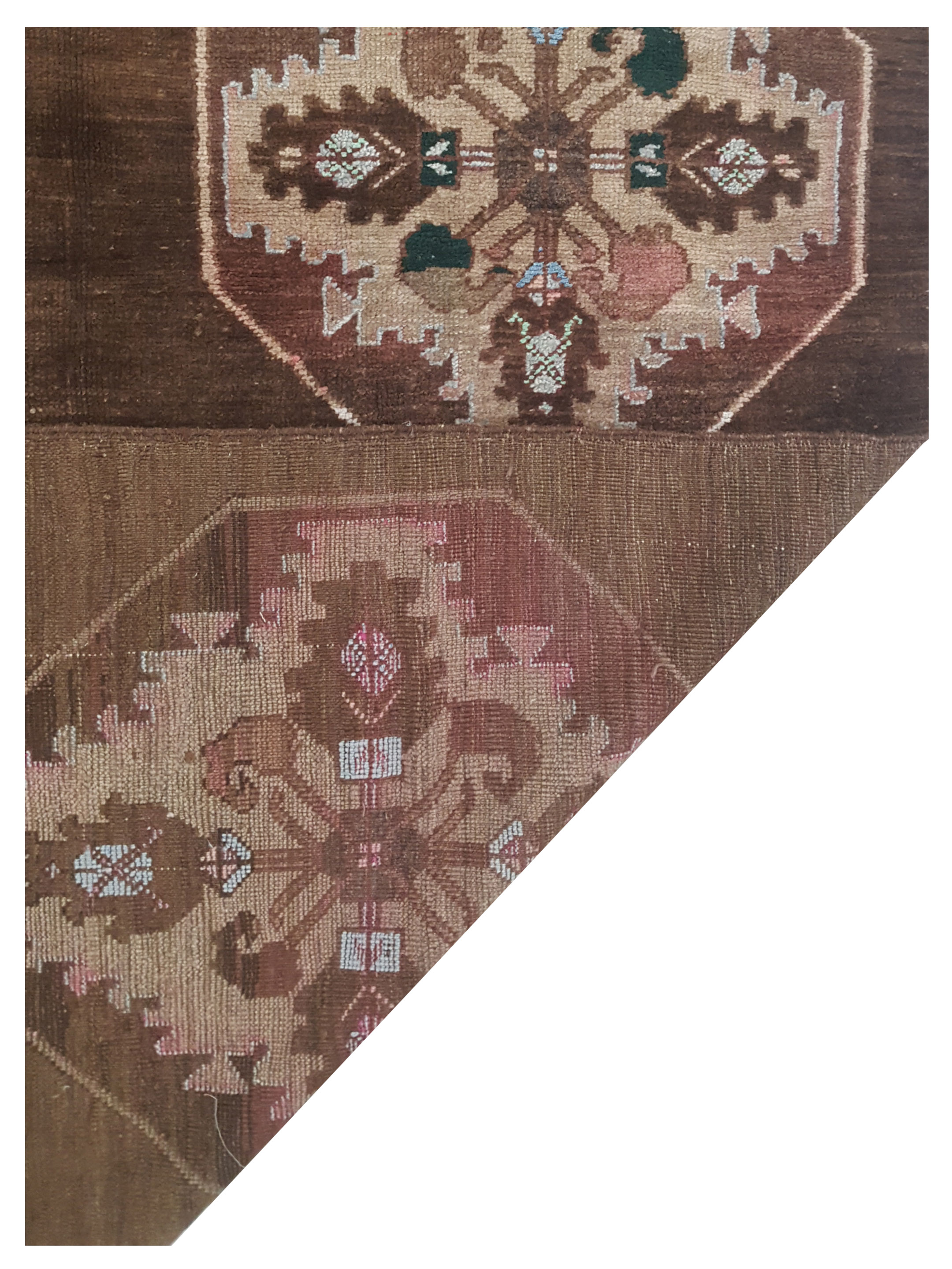 Kars Hand Knotted Mocha 5x7 - Image 4 of 4