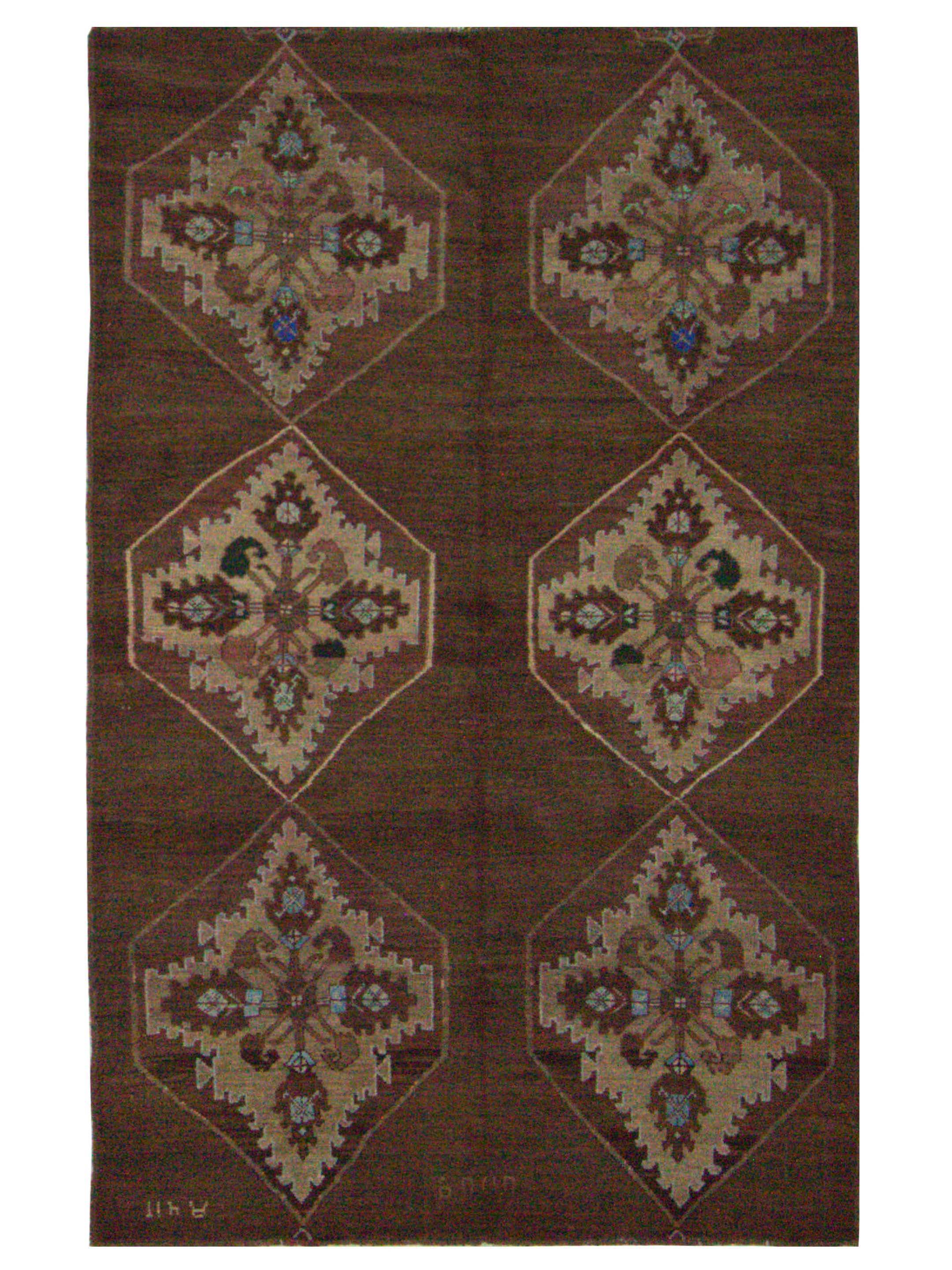 Kars Hand Knotted Mocha 5x7