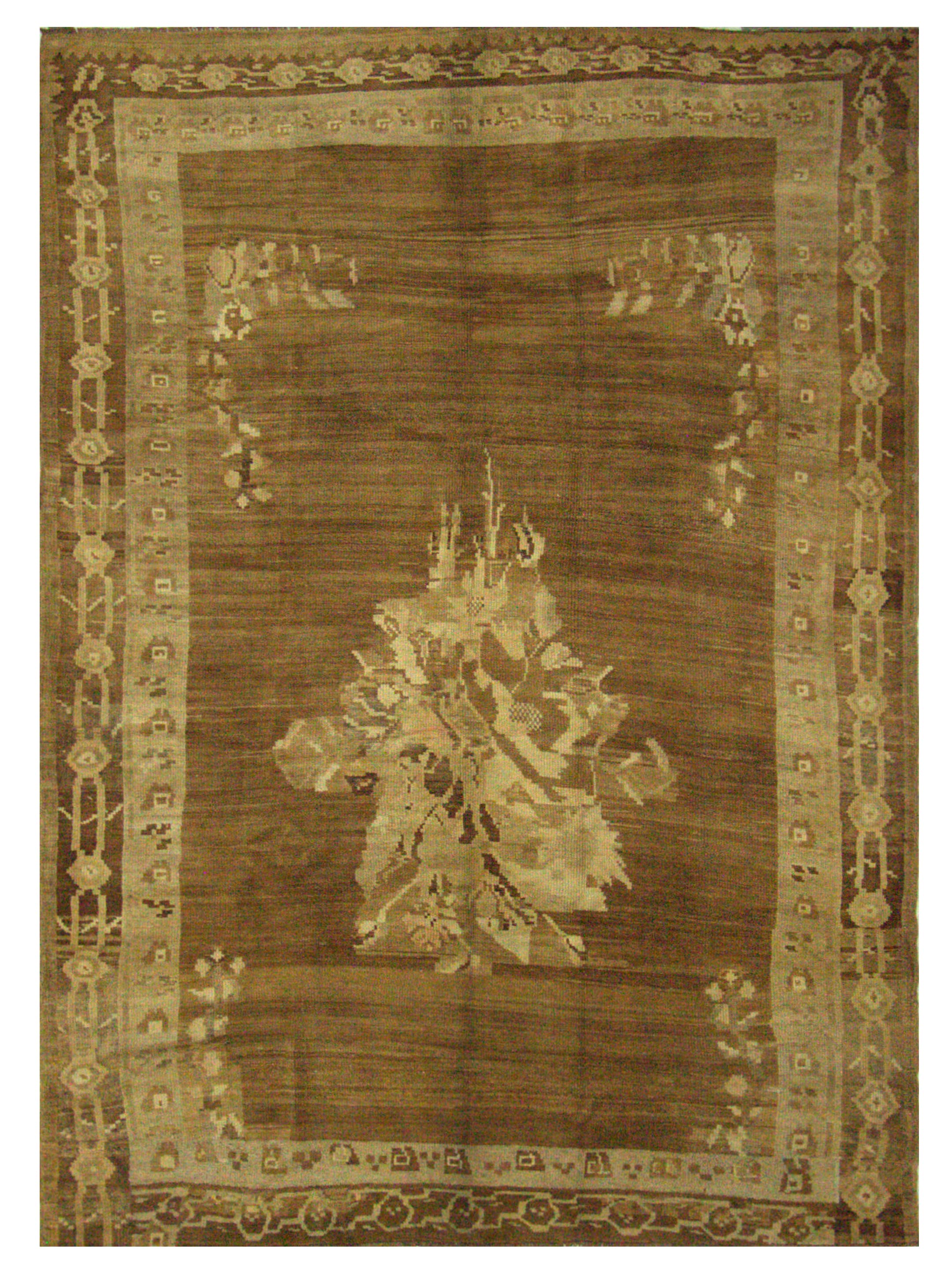 Kars Hand Knotted Beige 7x10