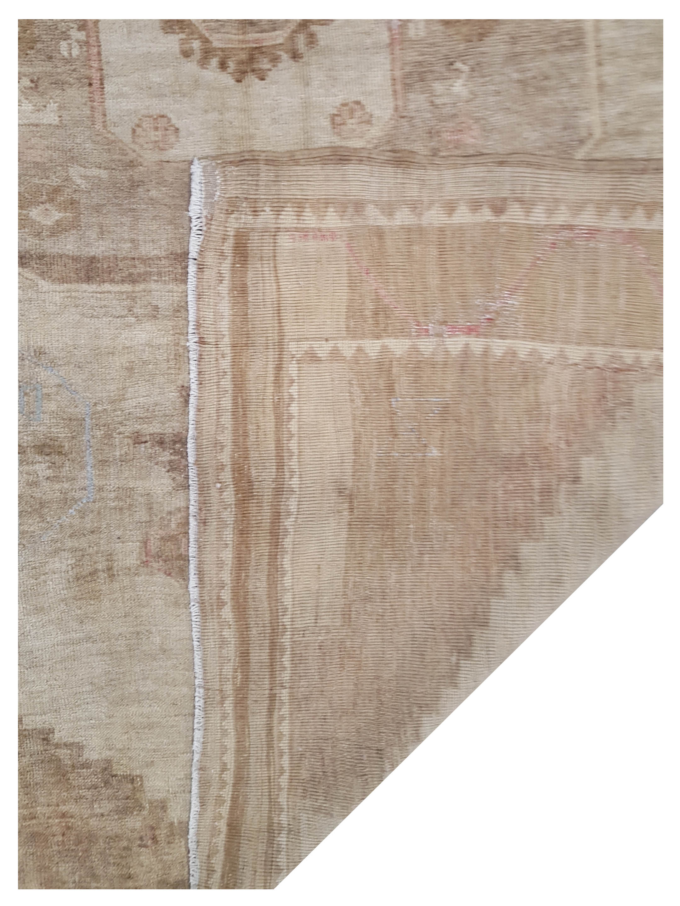 Kars Hand Knotted Camel 7x9 - Image 3 of 3