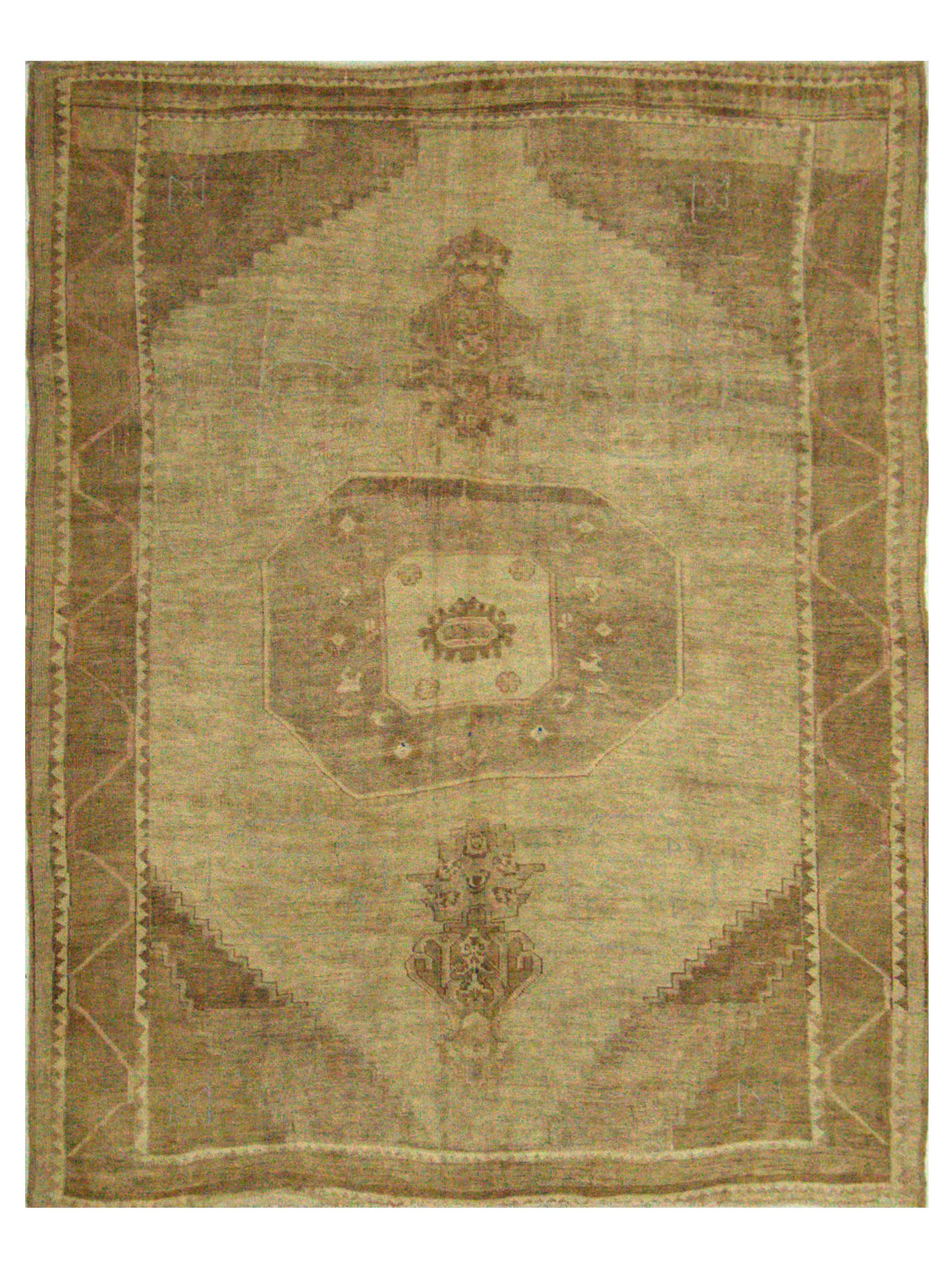 Kars Hand Knotted Camel 7x9