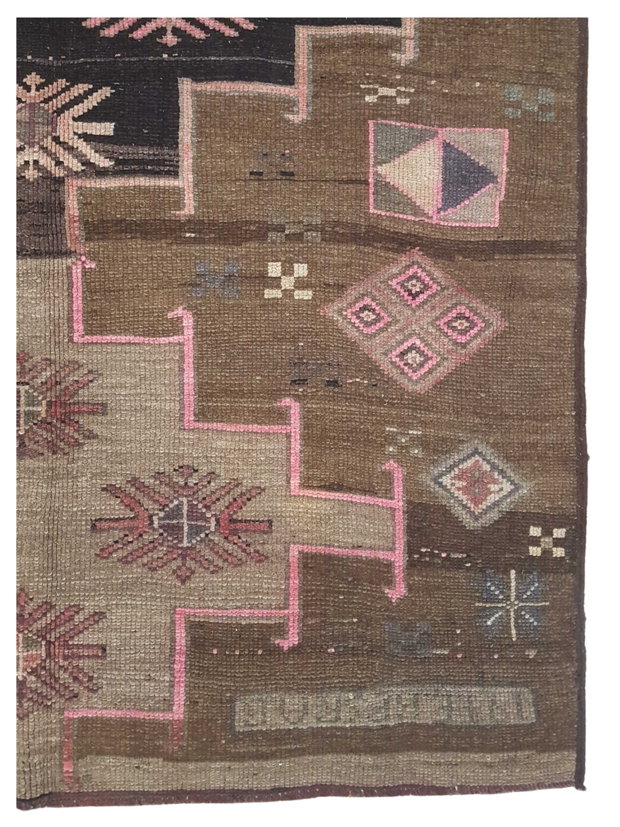 Kars Hand Knotted Mocha 5x9 - Image 2 of 3