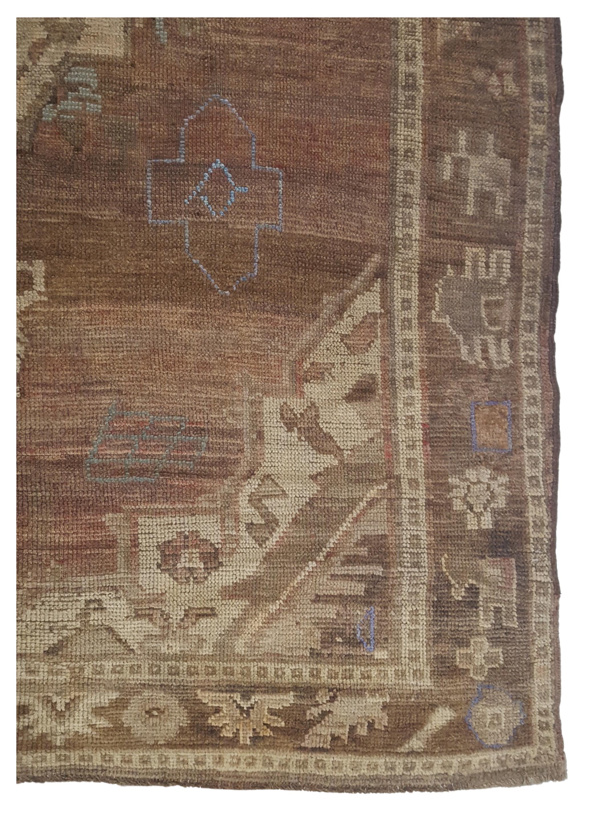 Kars Hand Knotted Latte 6x11 - Image 2 of 3