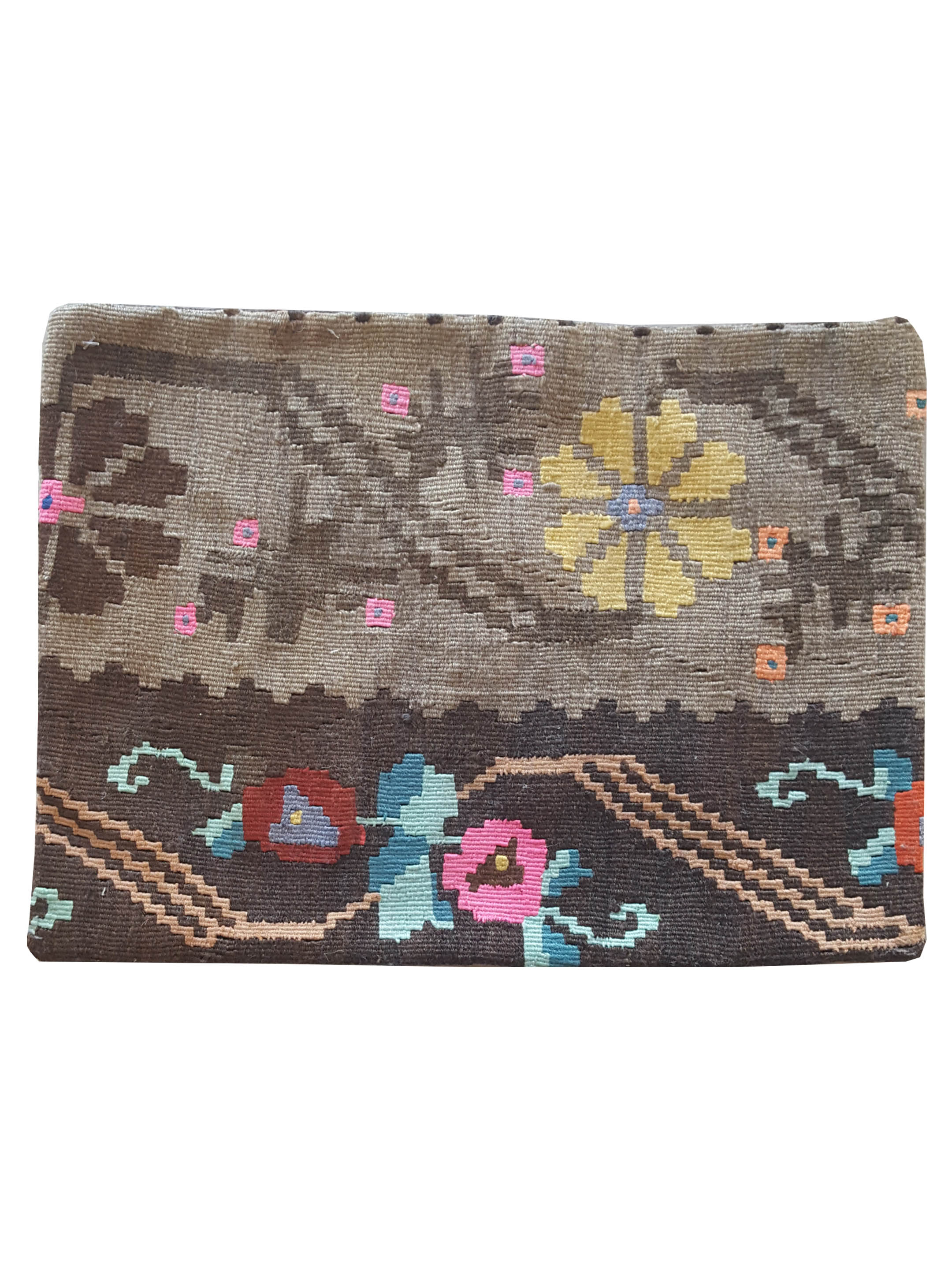 Pillow Hand Knotted Camel 1x2