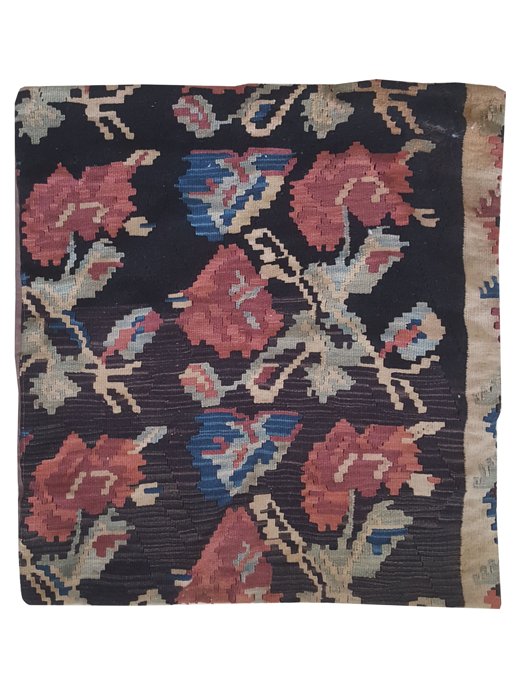 Pillow Hand Knotted Mocha 3x3