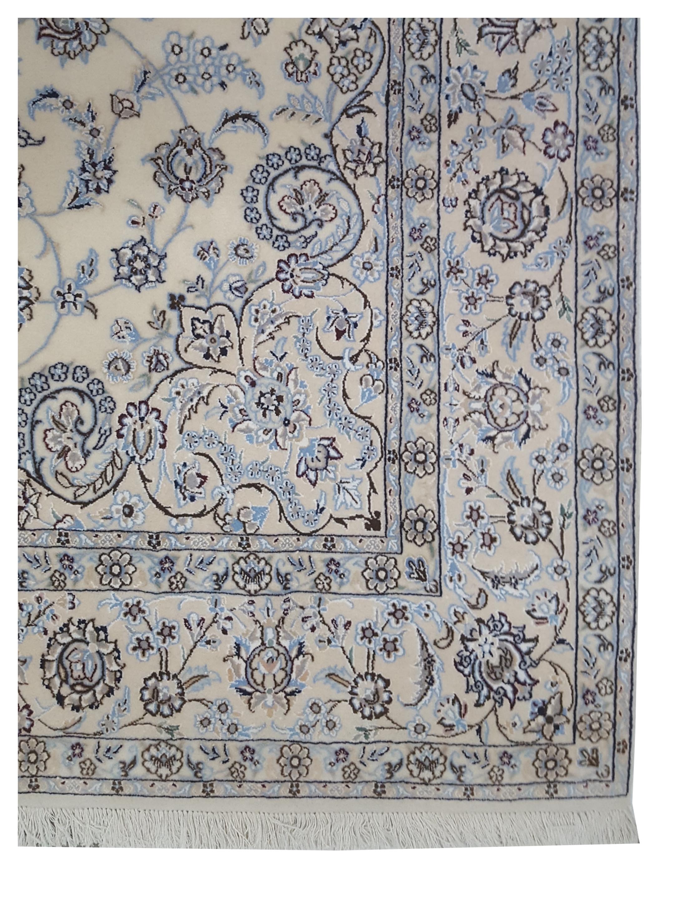 Nain Hand Knotted Ivory 6.6x10.6 - Image 2 of 3
