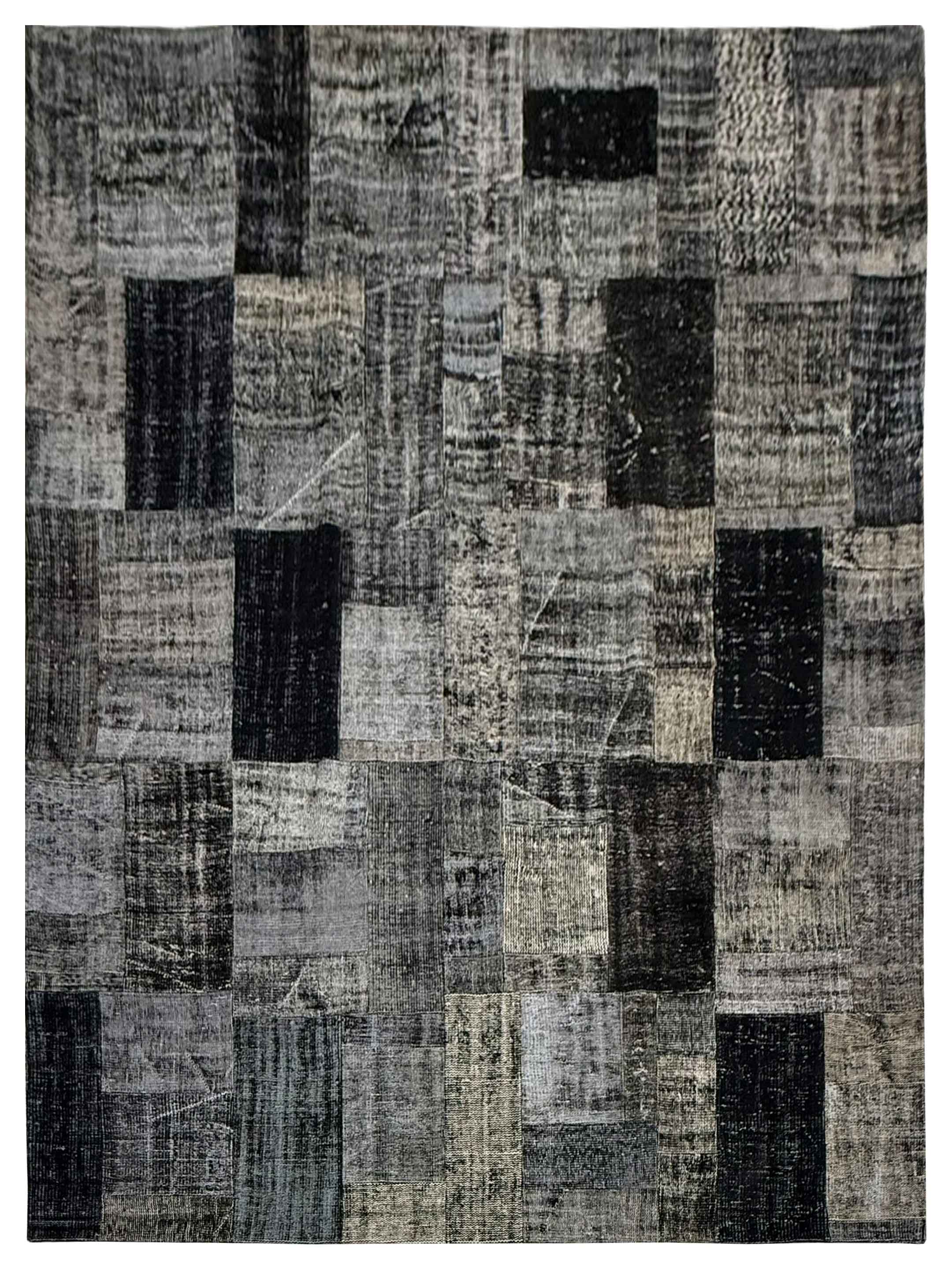 Vintage Fragments Hand Knotted Lt.Gray 8.6x11.6
