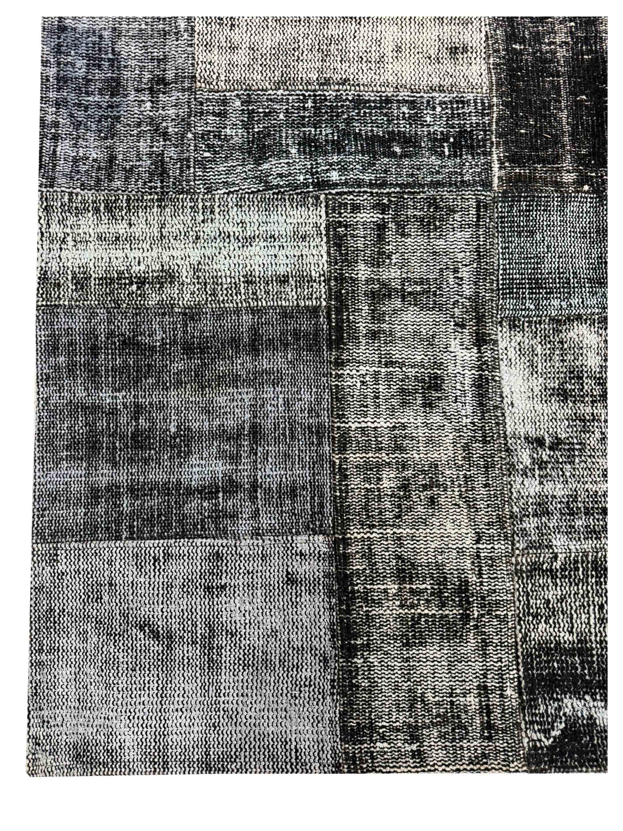 Vintage Fragments Hand Knotted Lt.Gray 8.6x11.6 - Image 3 of 4