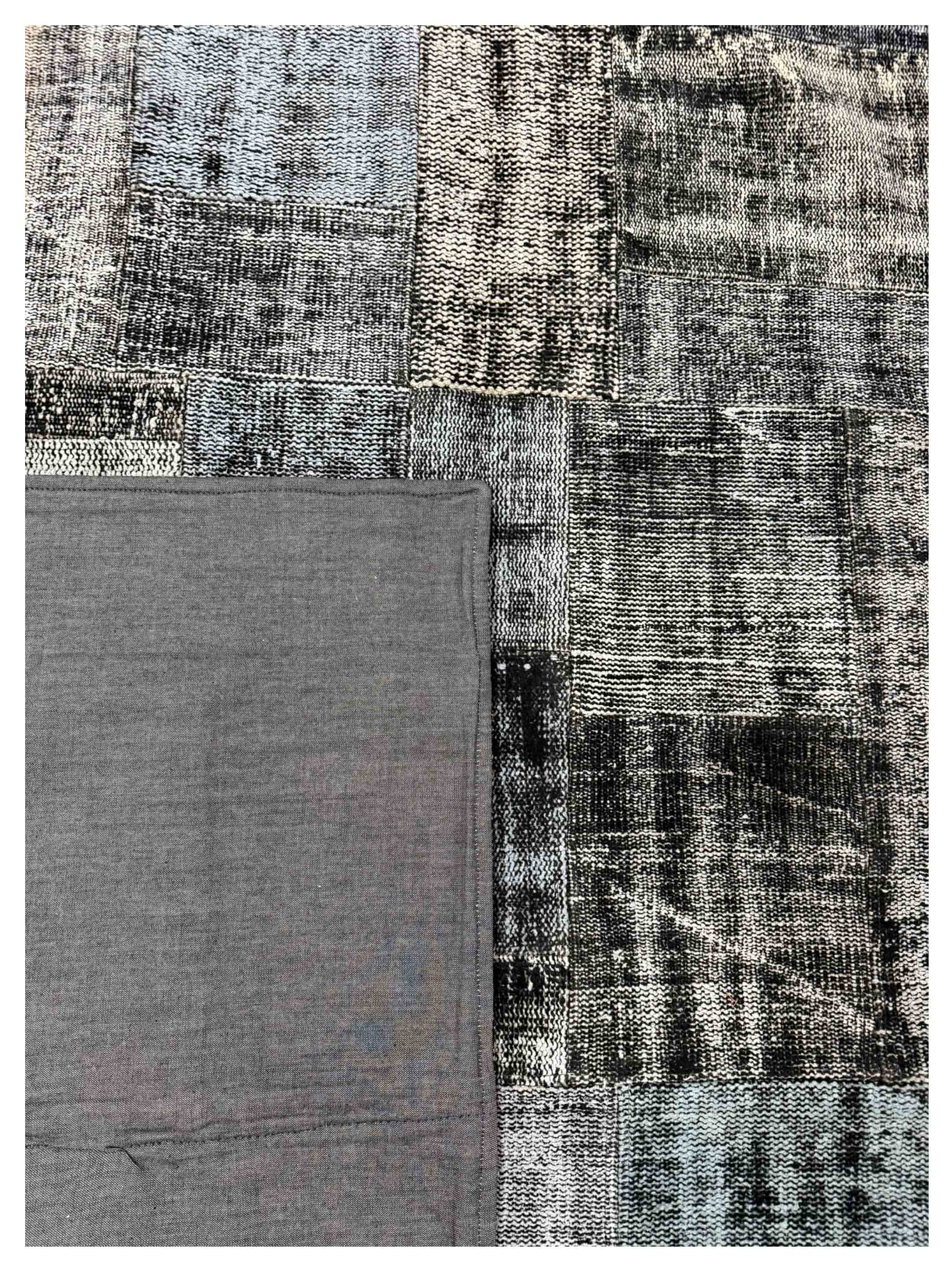 Vintage Fragments Hand Knotted Lt.Gray 8.6x11.6 - Image 4 of 4