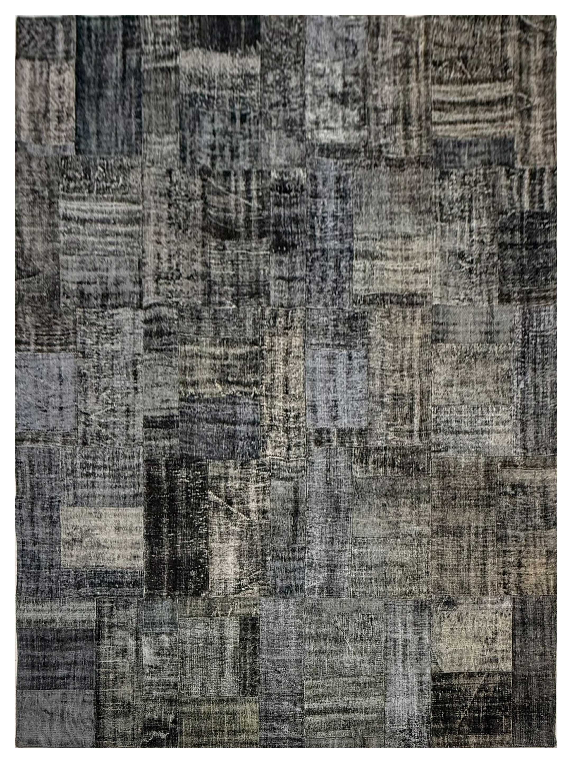 Vintage Fragments Hand Knotted Lt.Gray 8.6x11.6