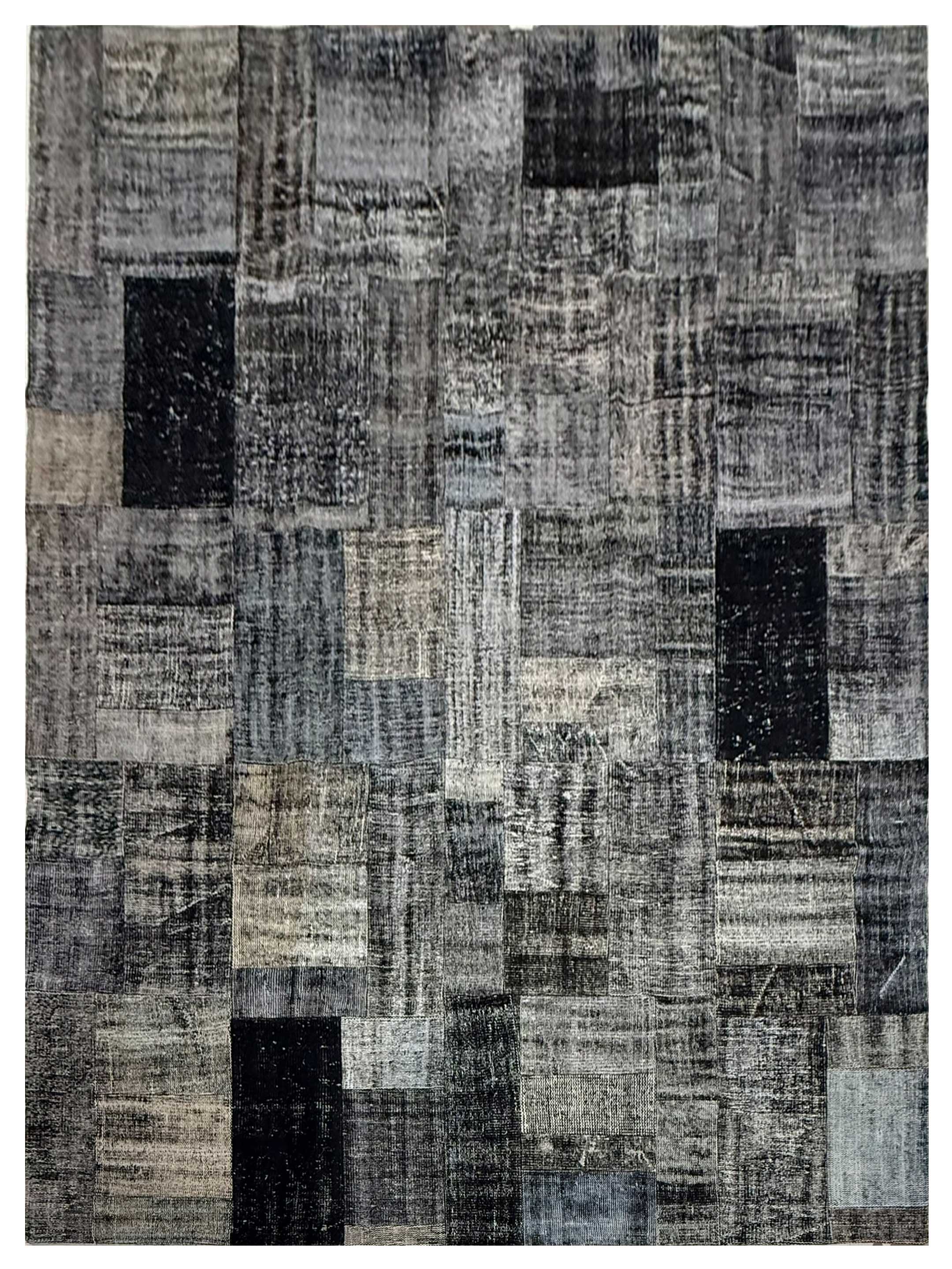 Vintage Fragments Hand Knotted Lt.Gray 8.6x11.6