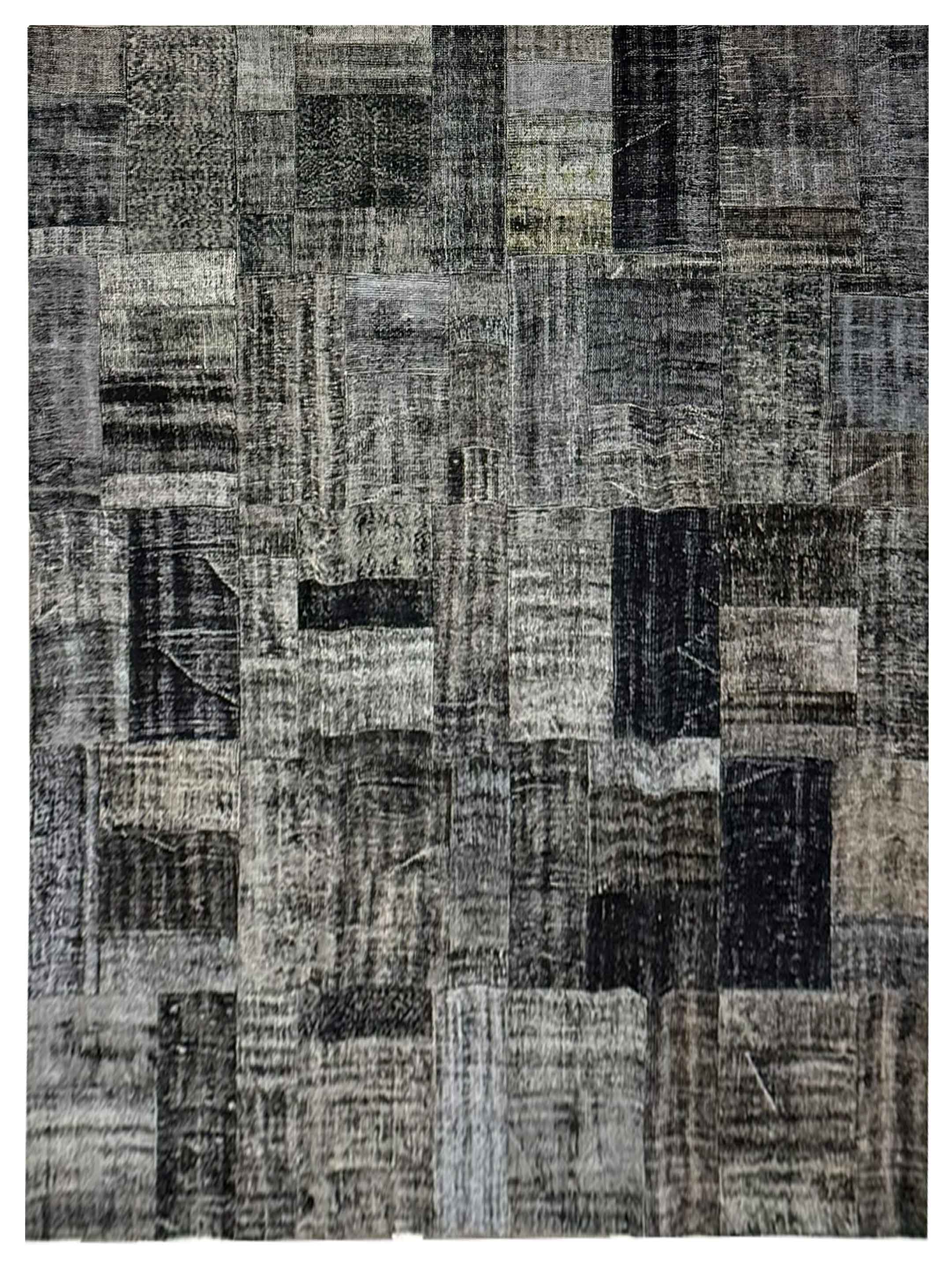 Vintage Fragments Hand Knotted Lt.Gray 8.6x11.6