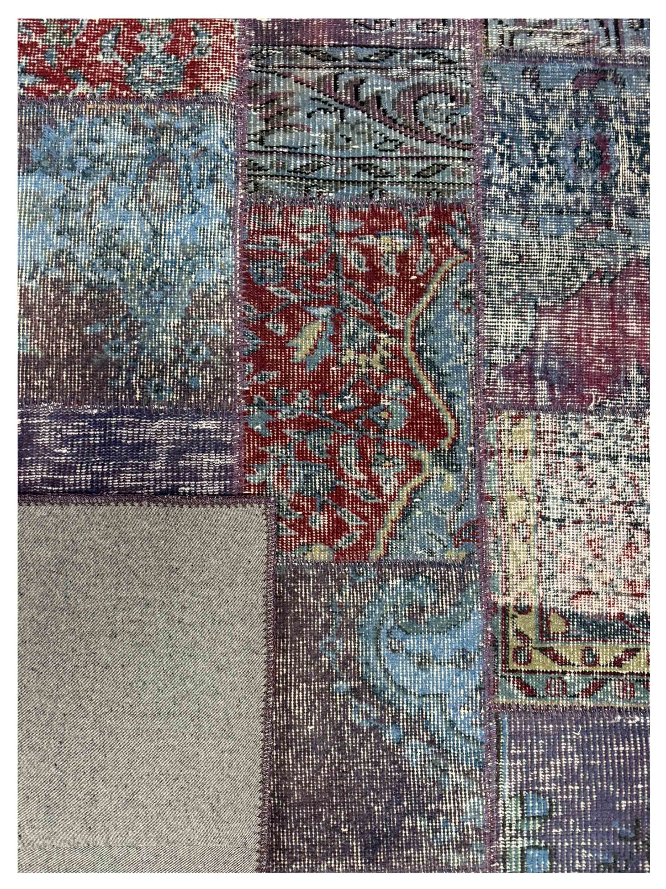 Vintage Fragments Hand Knotted Purple 4x6 - Image 4 of 4