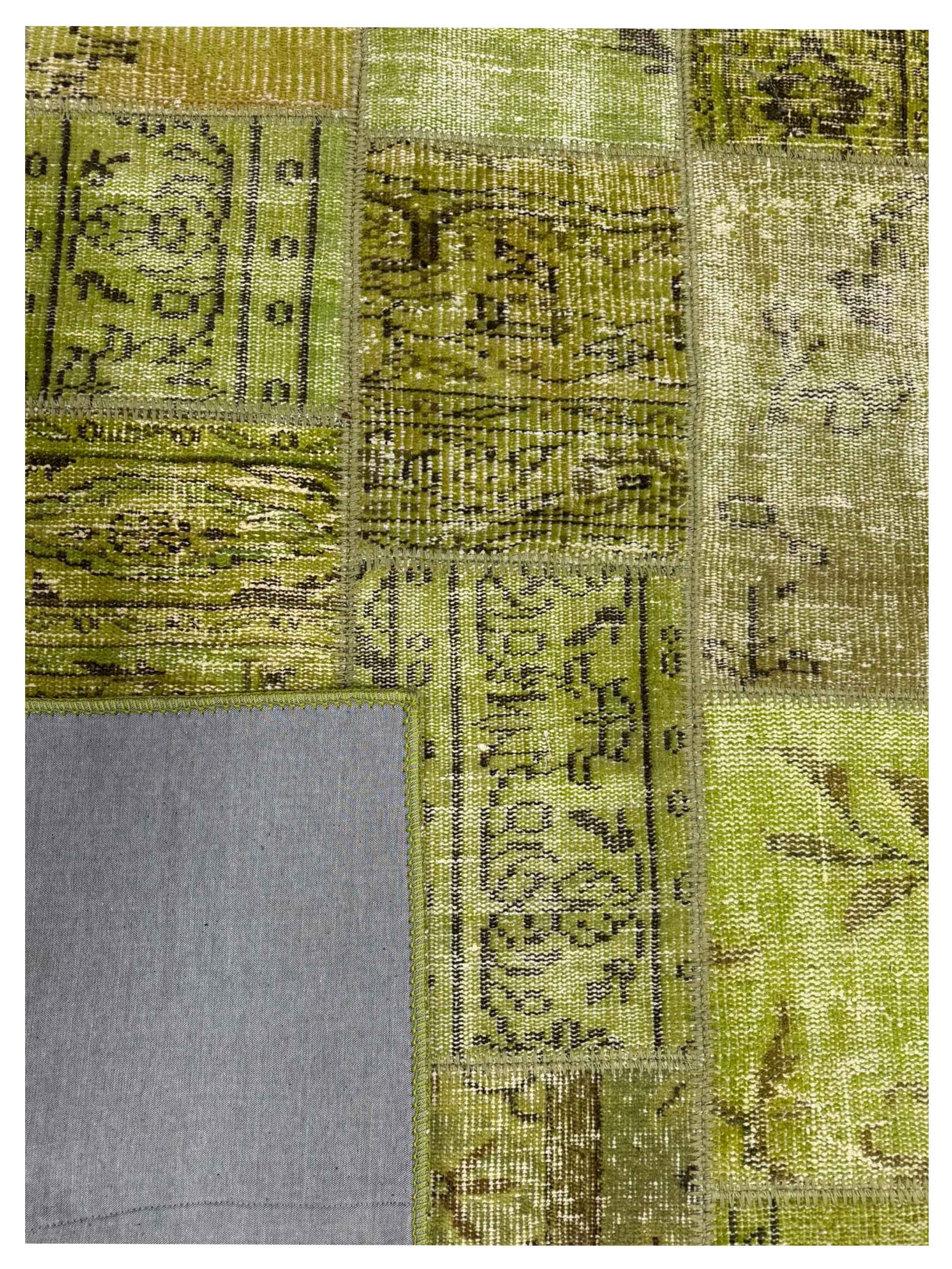 Vintage Fragments Hand Knotted Lt.Gray 4x6 - Image 4 of 4