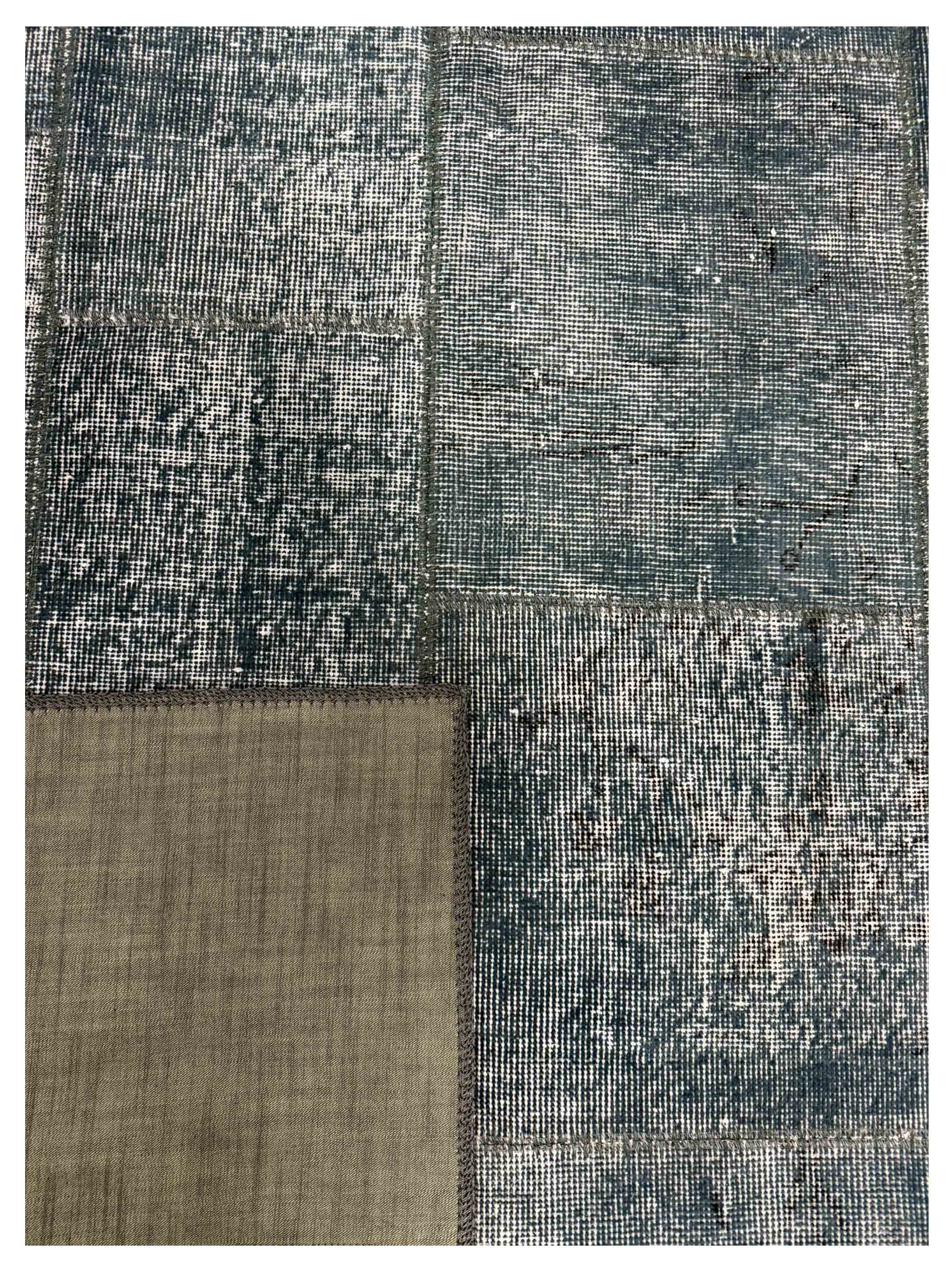 Vintage Fragments Hand Knotted Gray 5x6 - Image 3 of 3