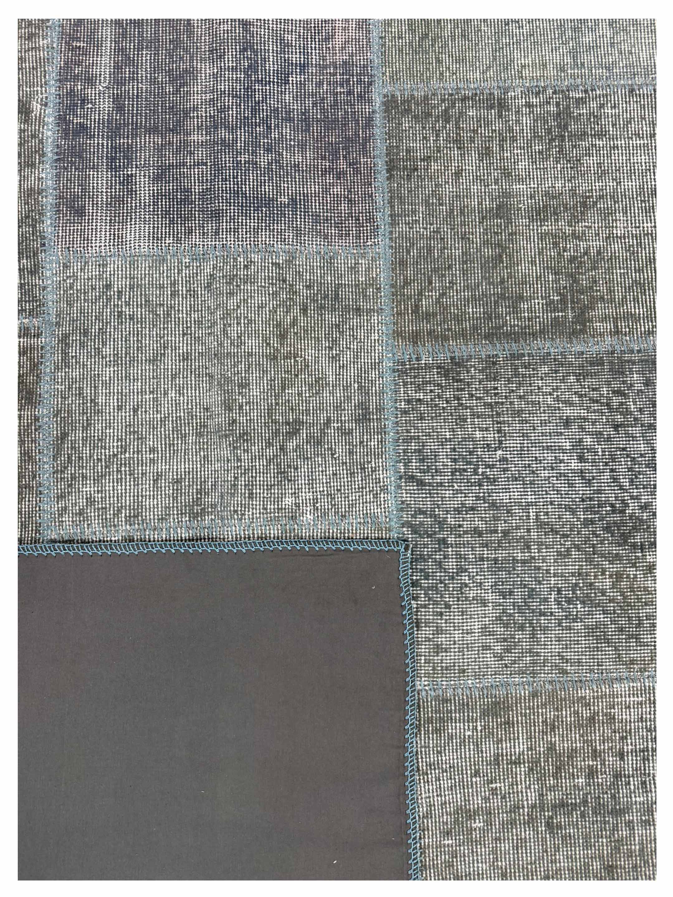 Vintage Fragments Hand Knotted Lt.Gray 4x6 - Image 4 of 4