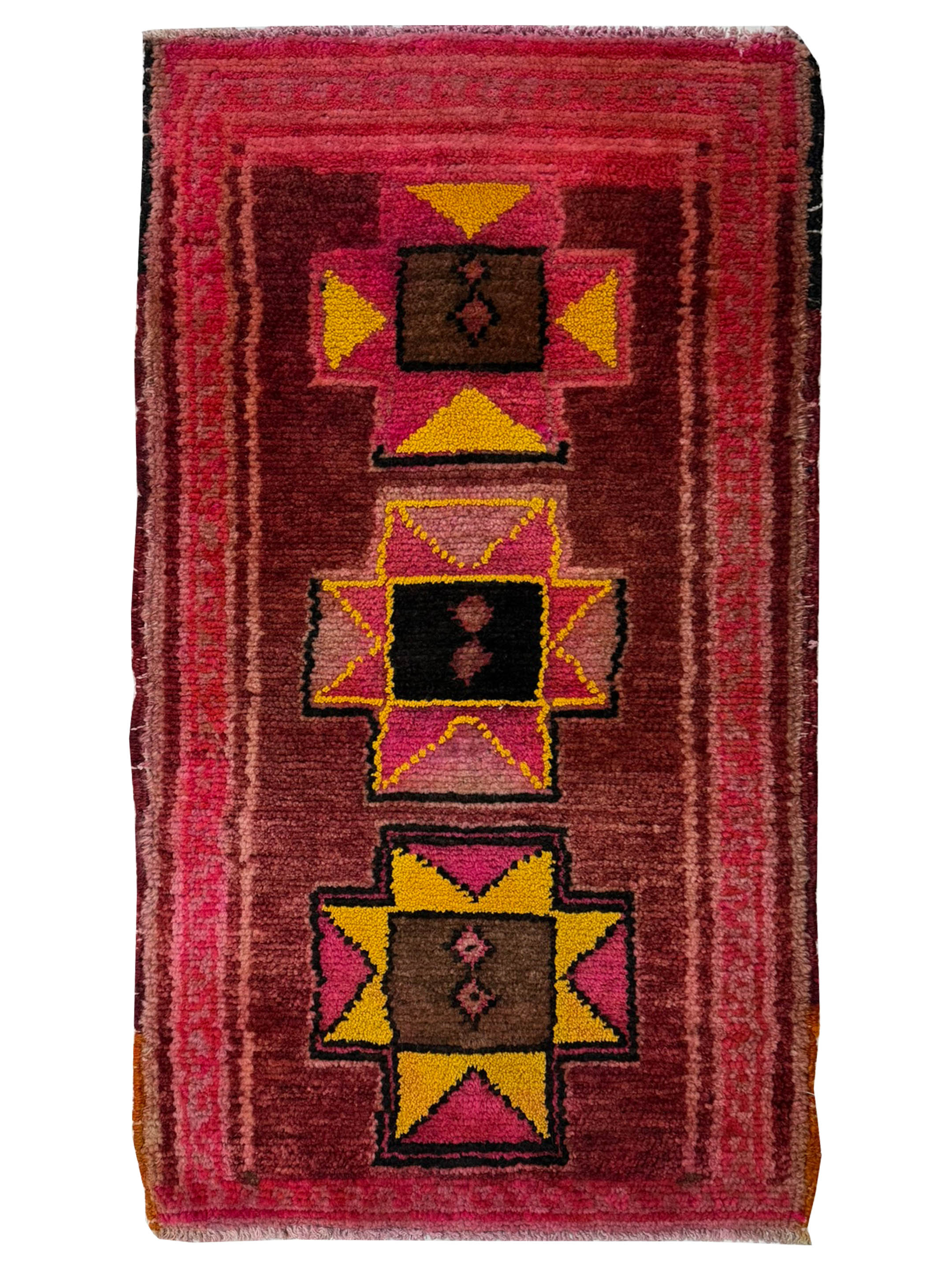 Anatolian Hand Knotted Pink 2x3