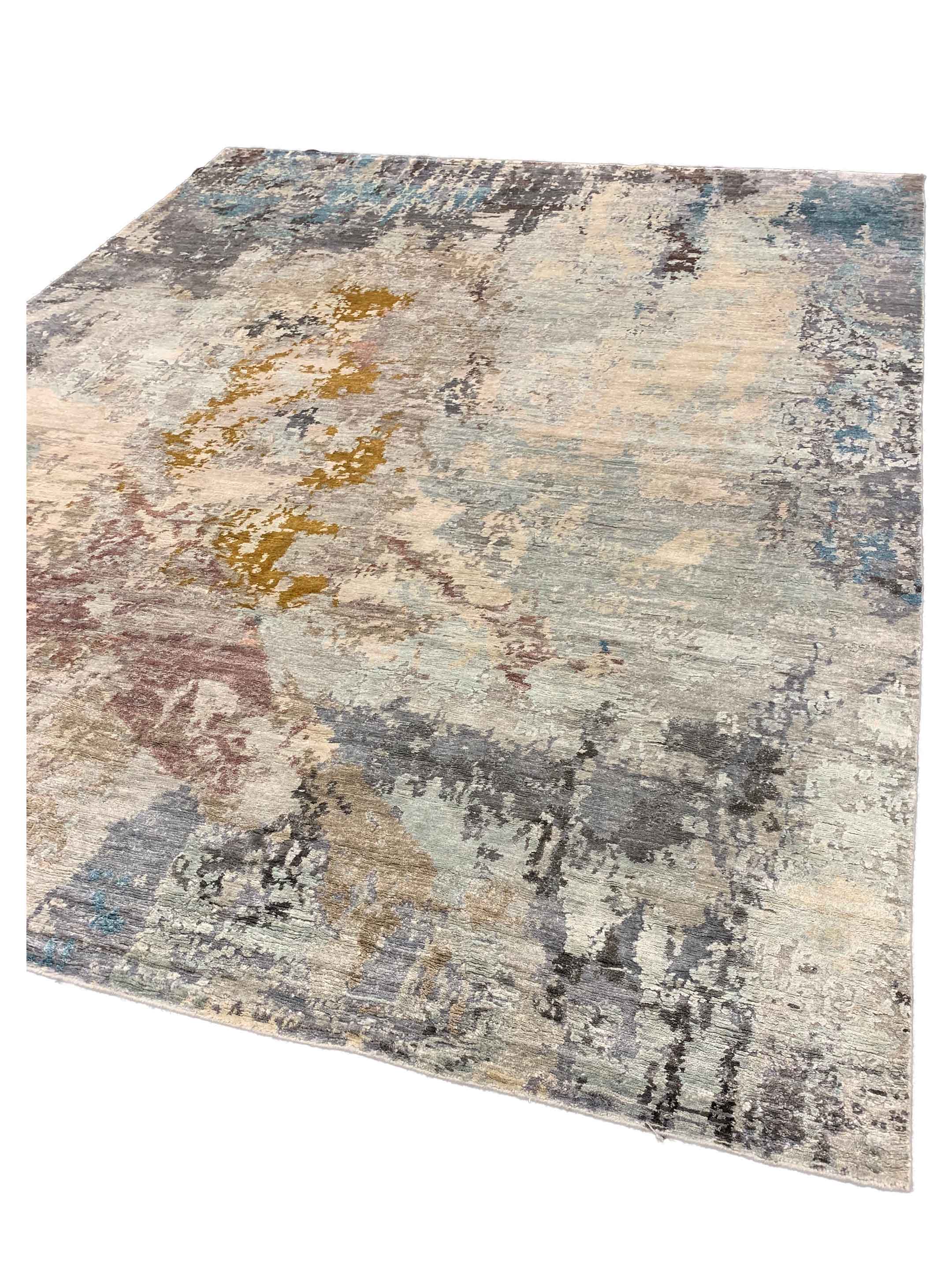 Lasha Hand Knotted Multi 8x10 - Image 2 of 6