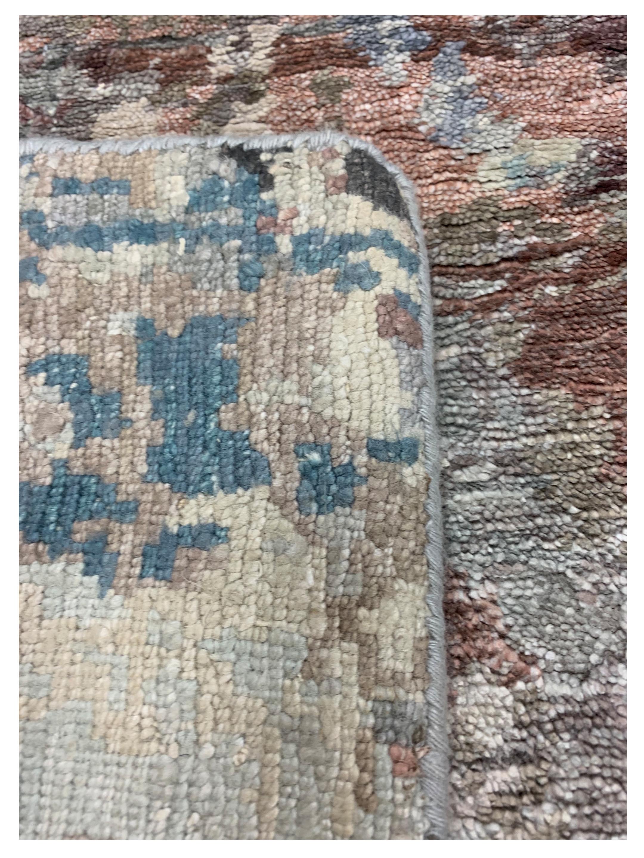 Lasha Hand Knotted Multi 8x10 - Image 6 of 6