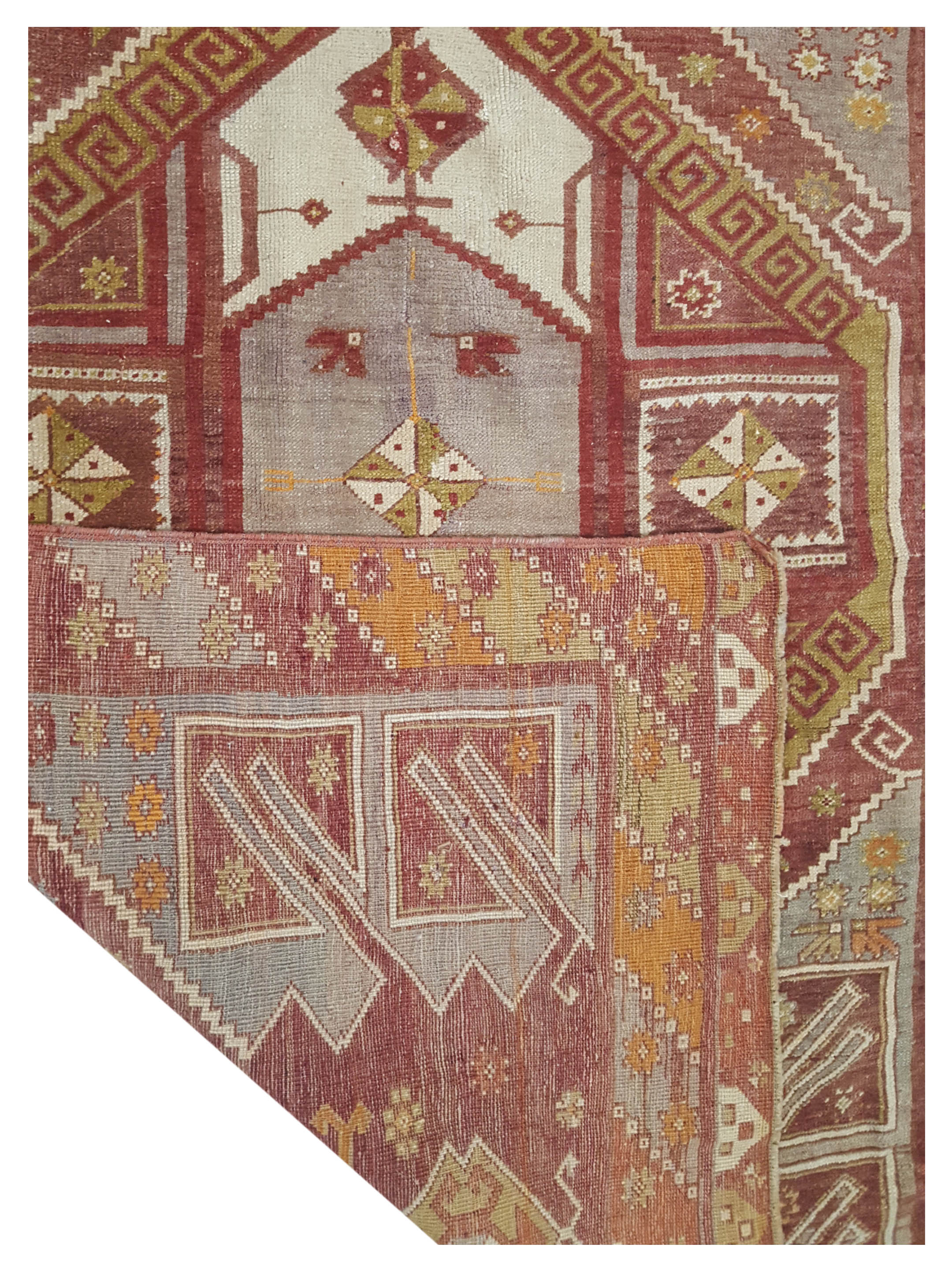 Anatolia Hand Knotted Rust 4x14 - Image 7 of 7