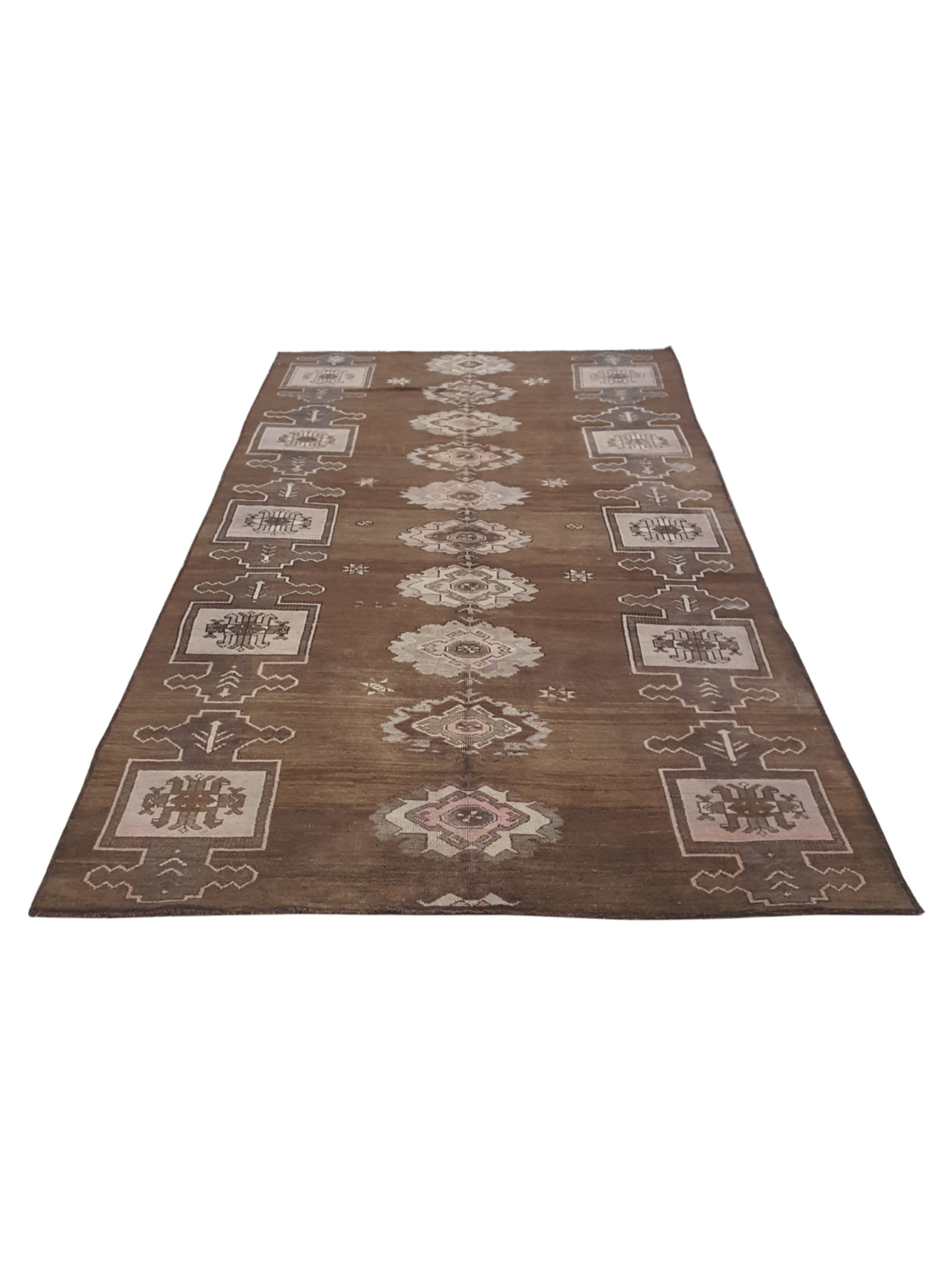 Kars Hand Knotted Mocha 6x12 - Image 3 of 4