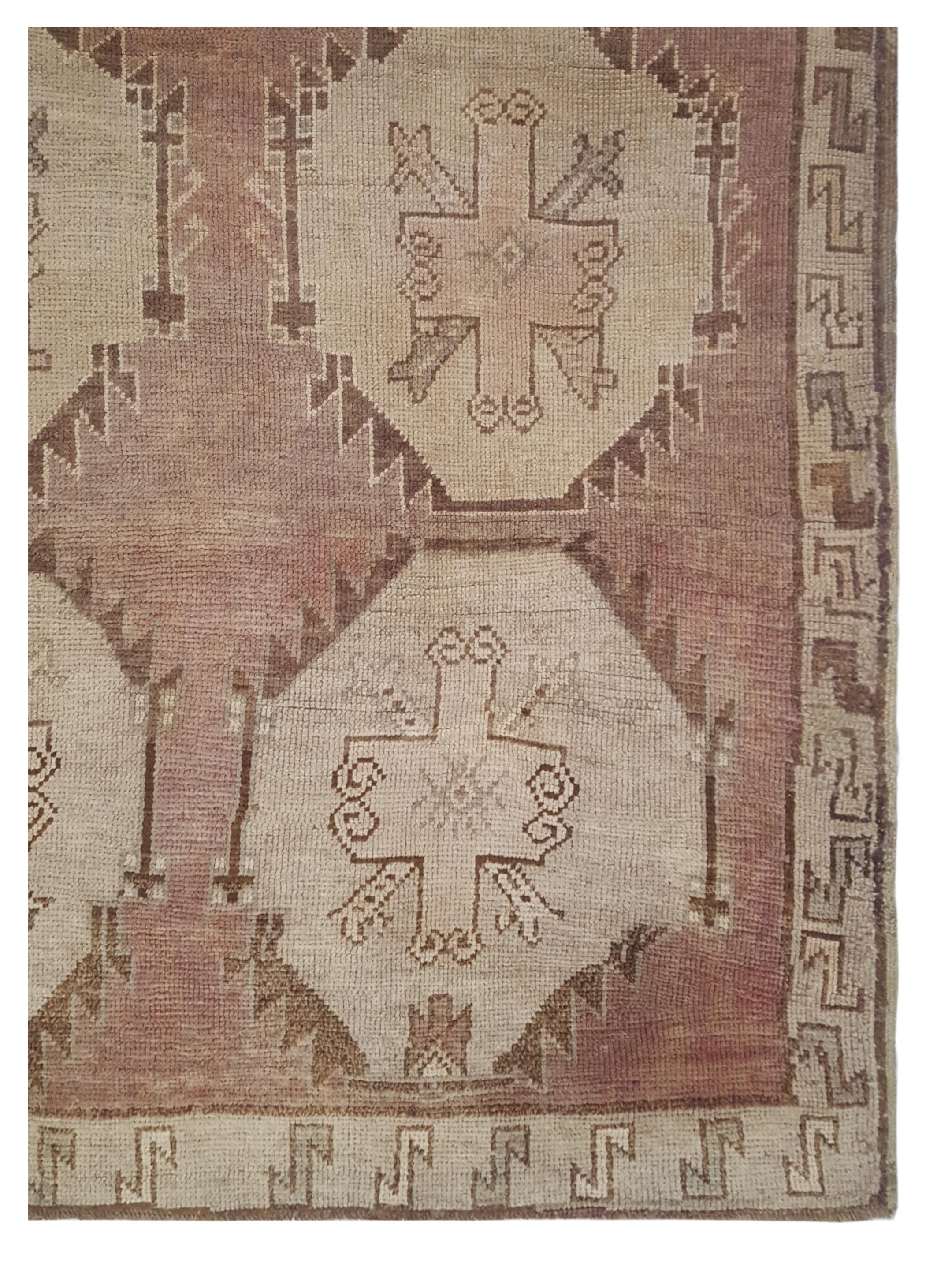 Kars Hand Knotted Camel 7x9 - Image 2 of 3