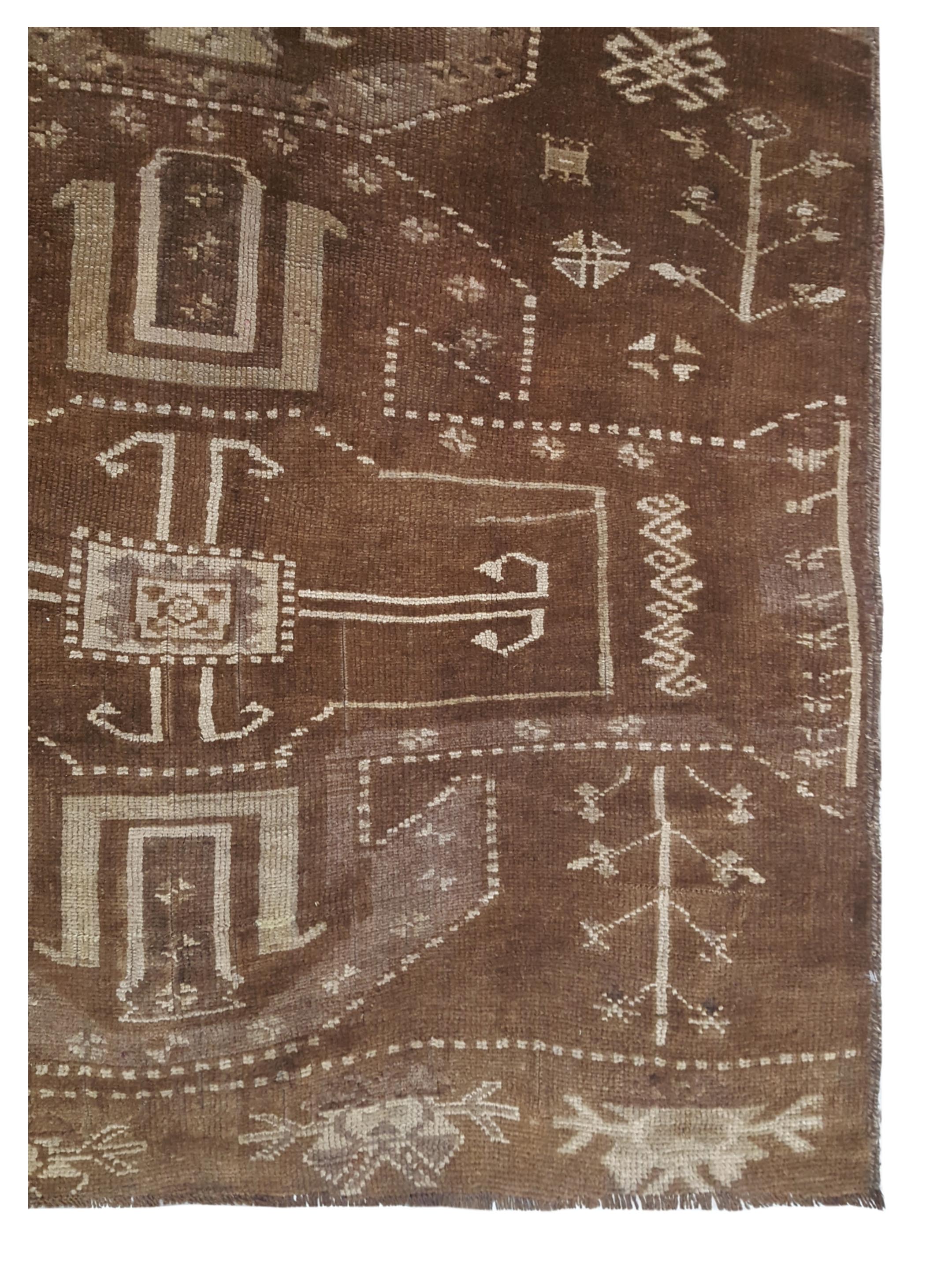Kars Hand Knotted Latte 5x13 - Image 2 of 4