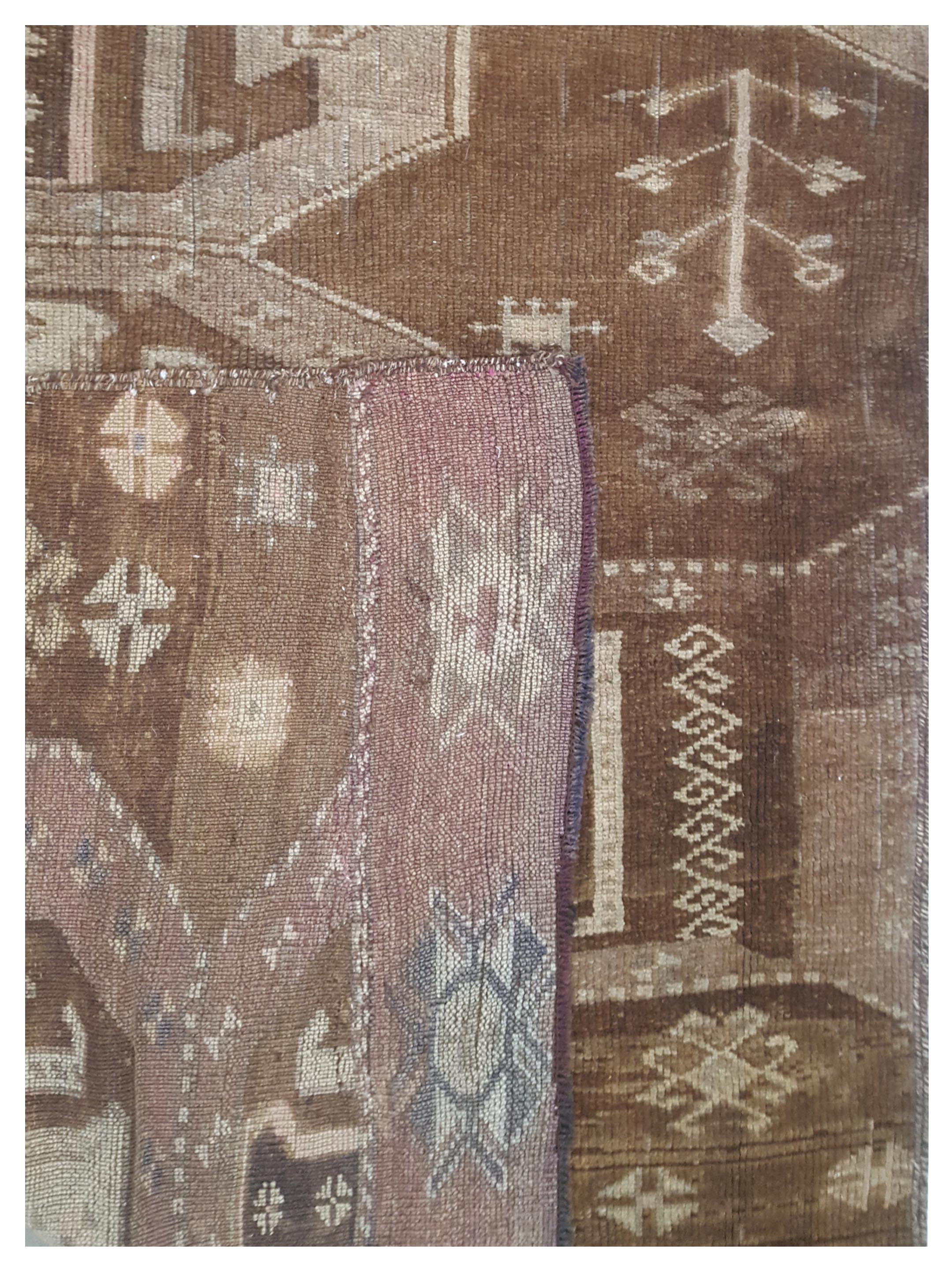 Kars Hand Knotted Latte 5x13 - Image 4 of 4