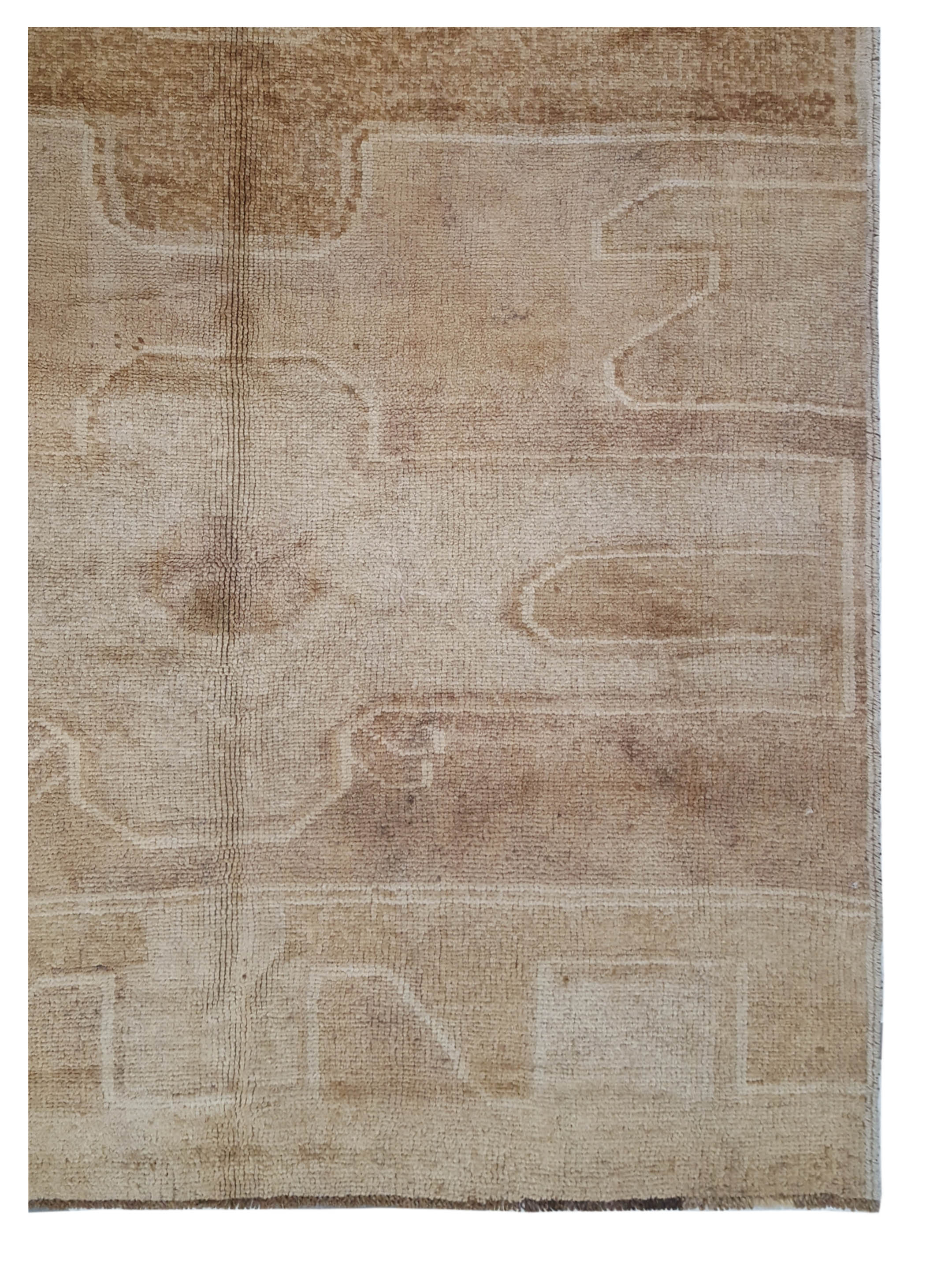 Kars Hand Knotted Camel 5x13 - Image 2 of 4