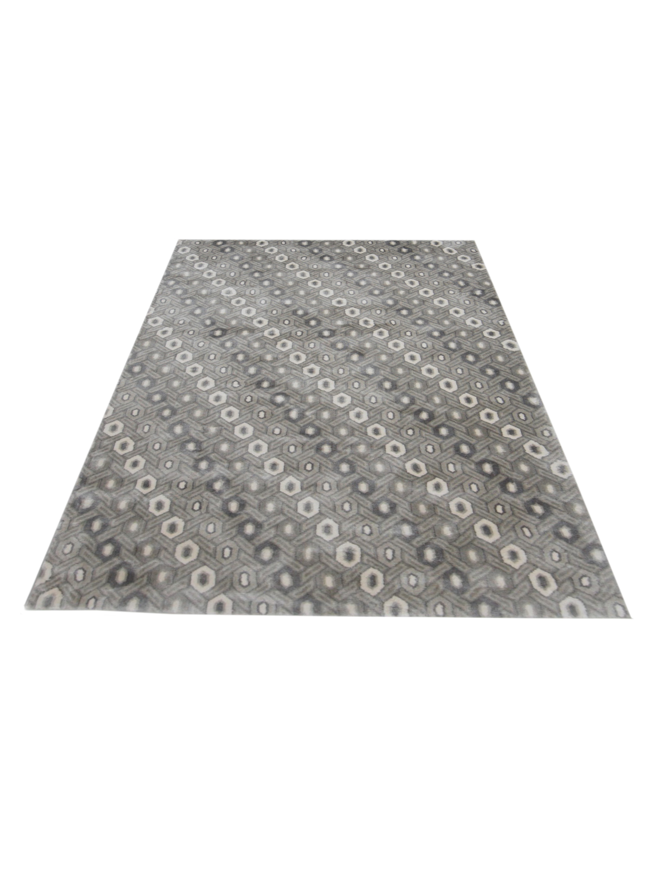 Lux Wilton Lt.Grey 5x8