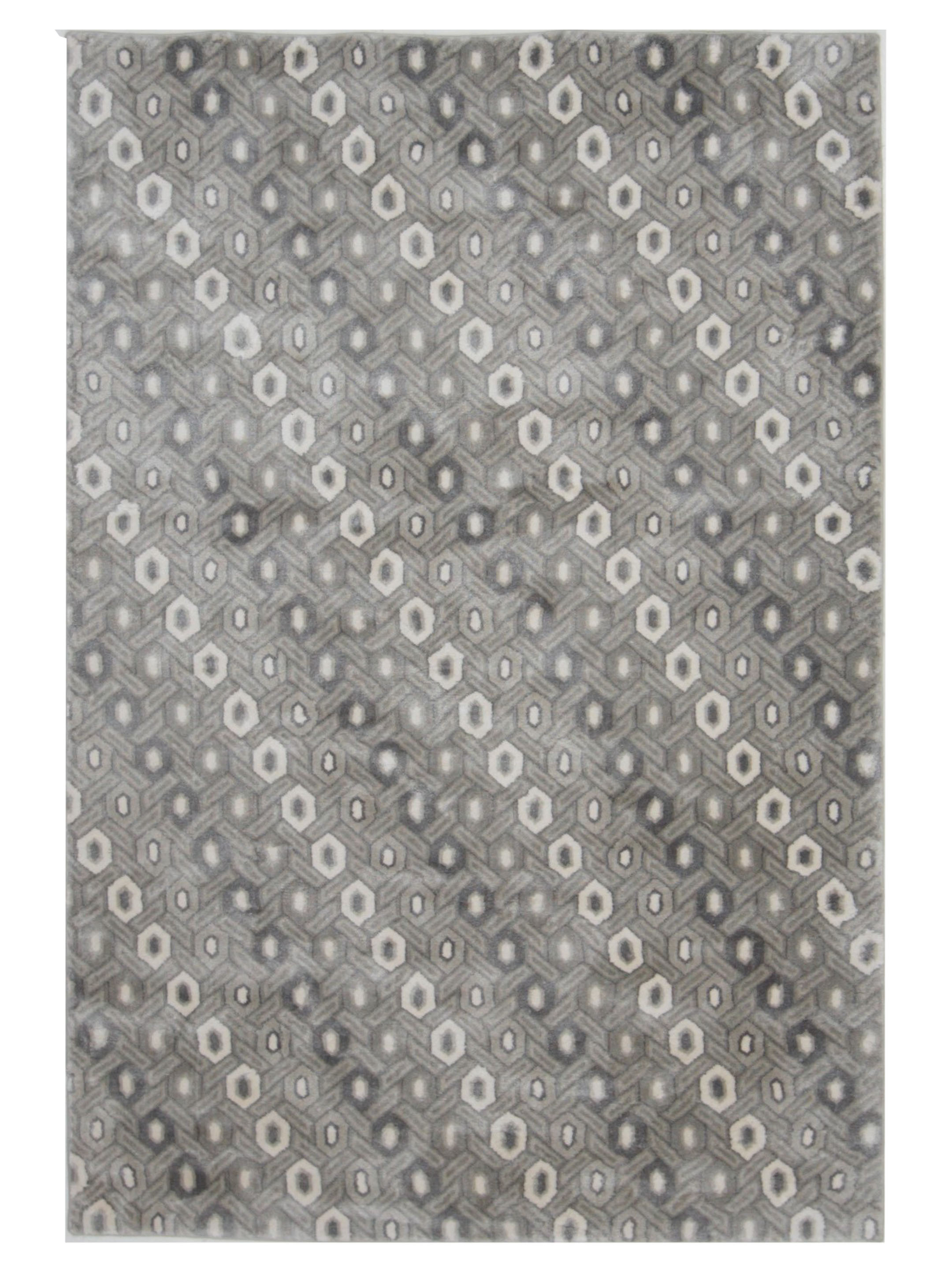 Lux Wilton Lt.Grey 5x8 - Image 5 of 5