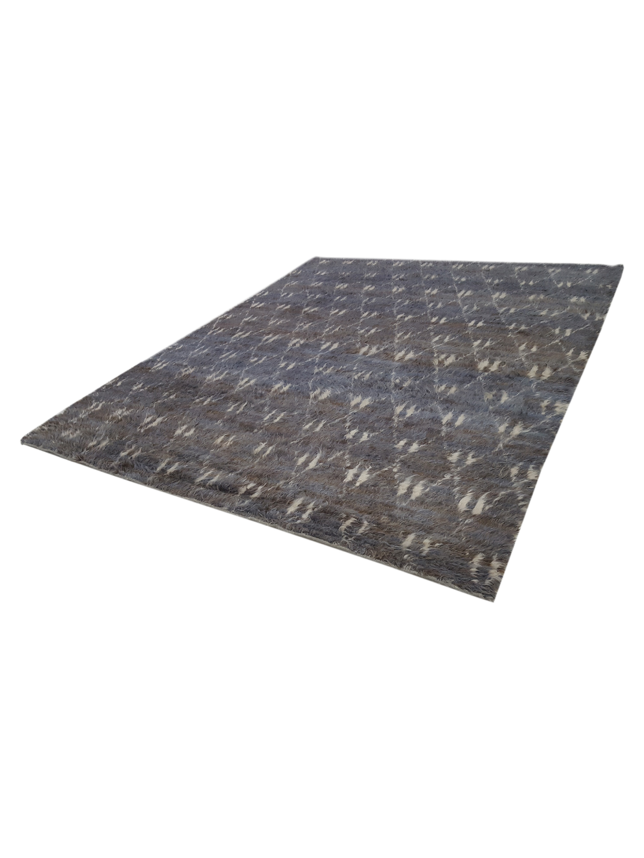 Moroccan Hand Knotted Grey - Image 5 of 6