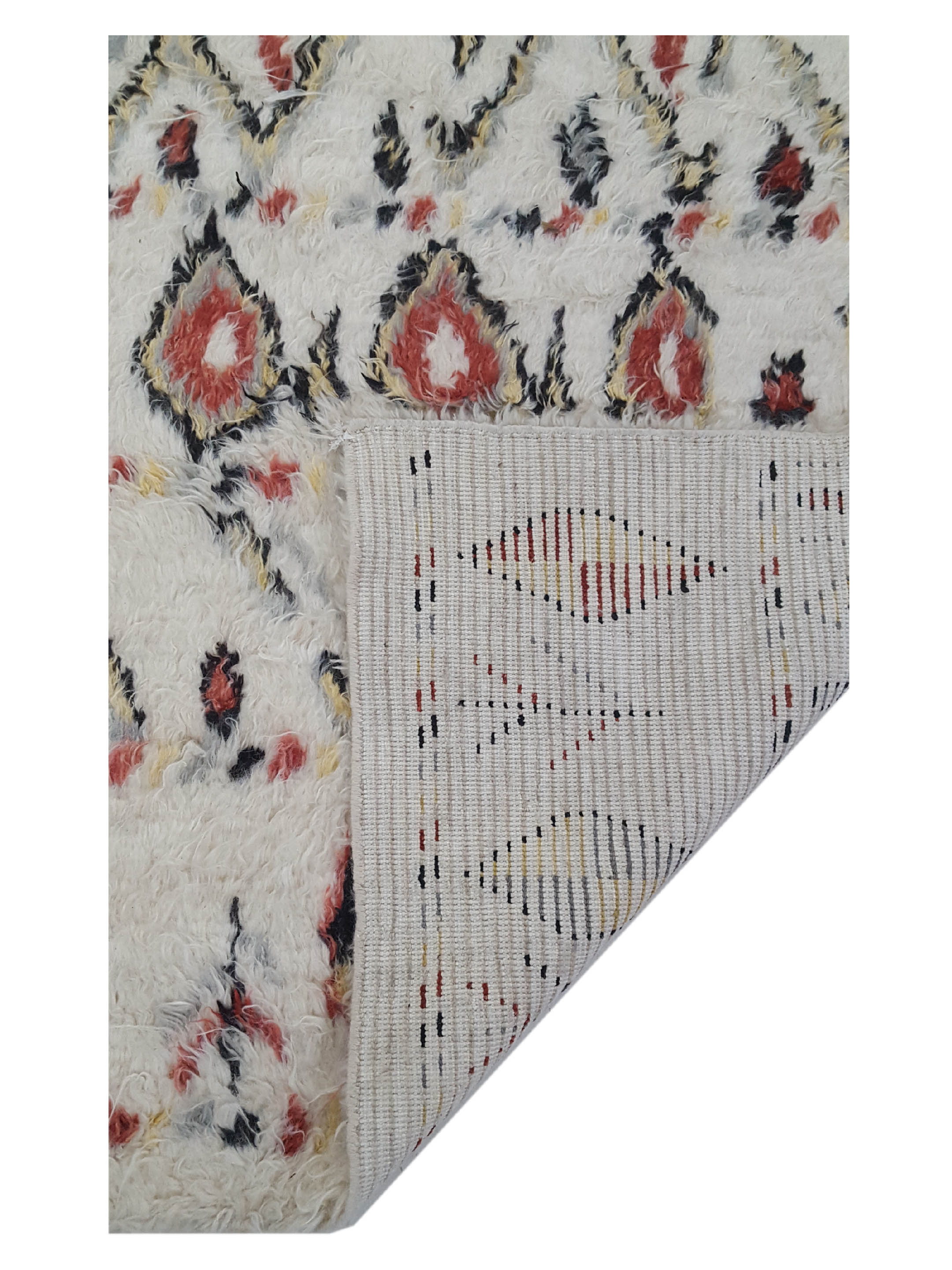 Moroccan Hand Knotted Ivory - Image 2 of 6
