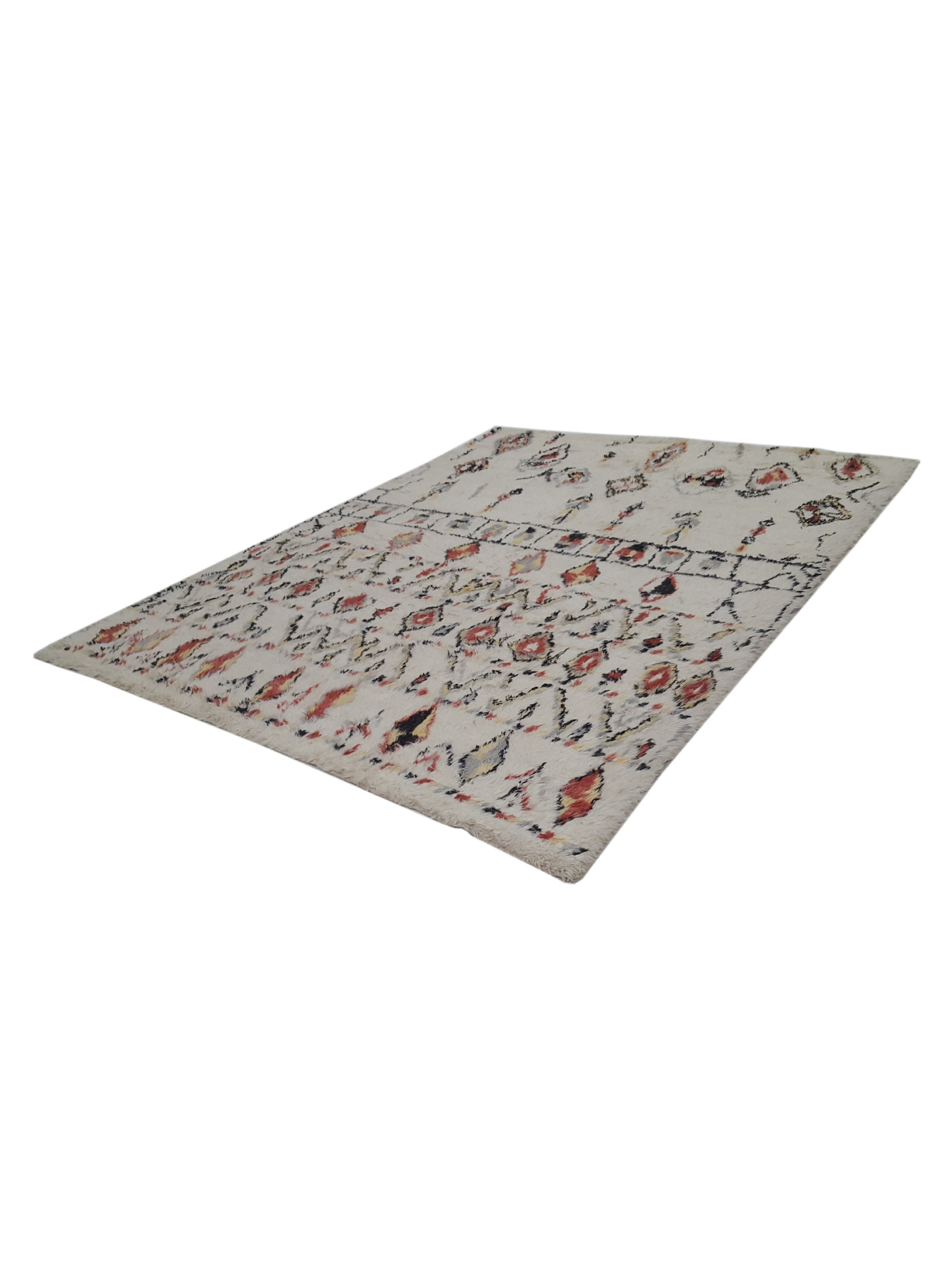 Moroccan Hand Knotted Ivory - Image 5 of 6