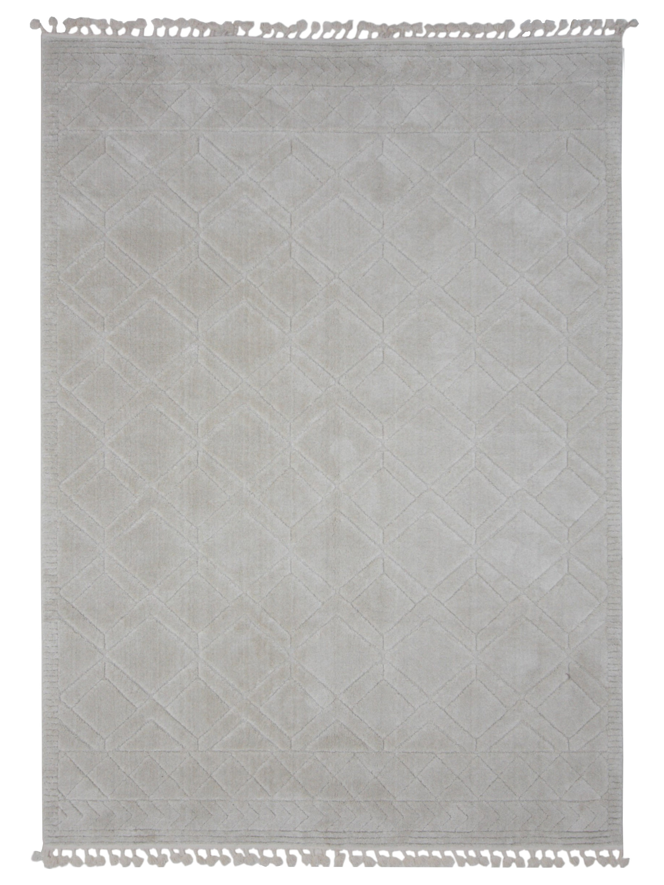 Moroccan Fes Power Loom Ivory